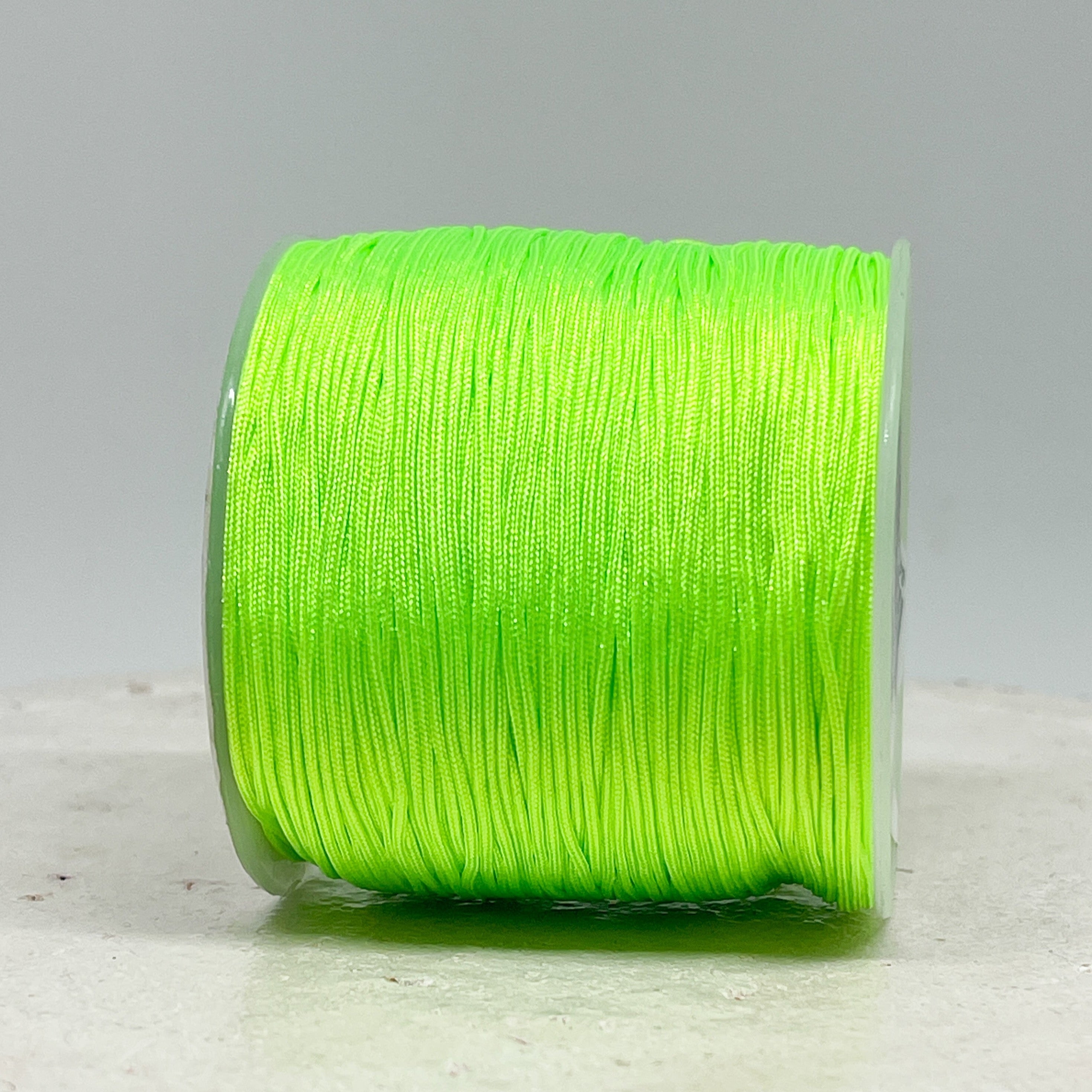 Macrameeband Neongrün