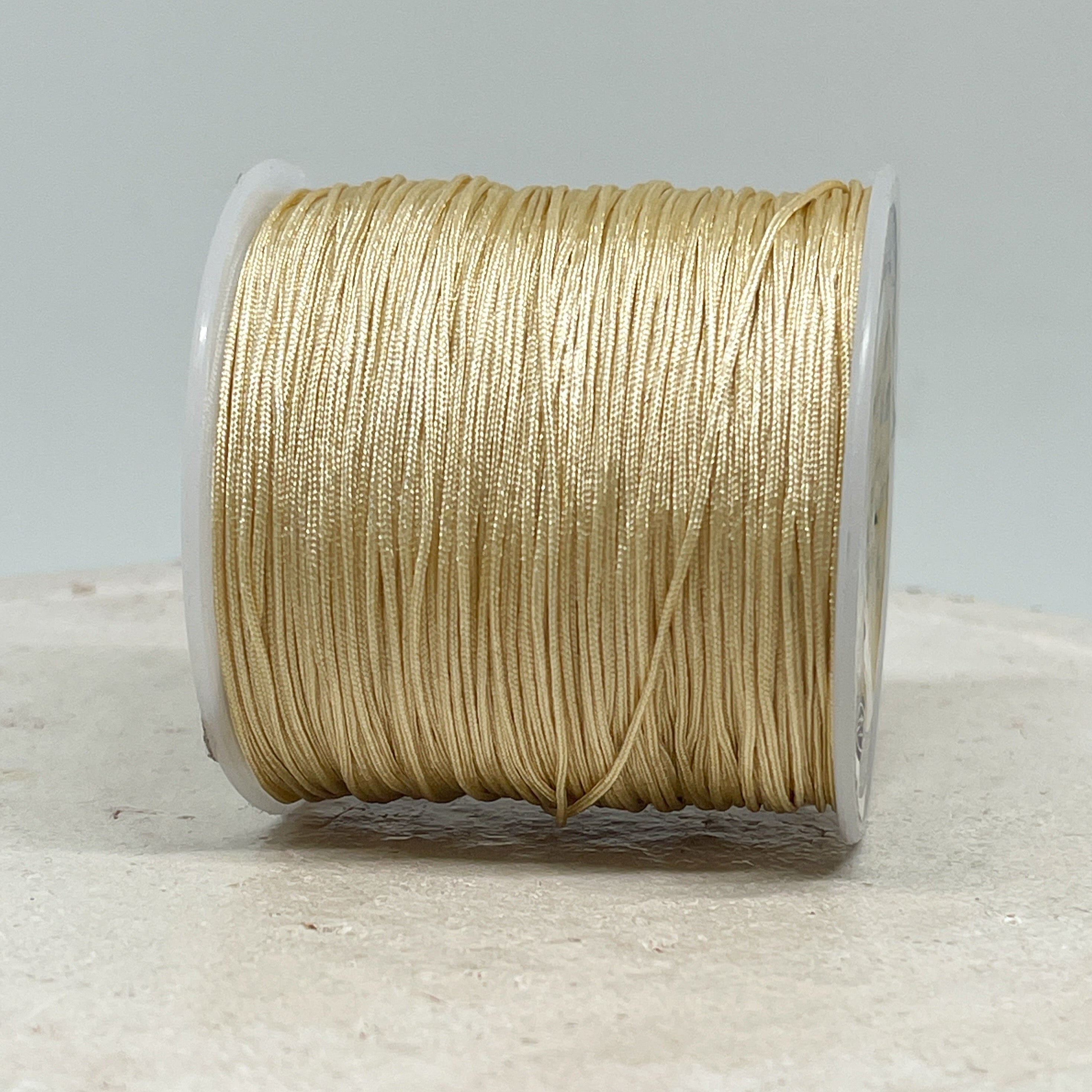 Macraméband Hellbeige