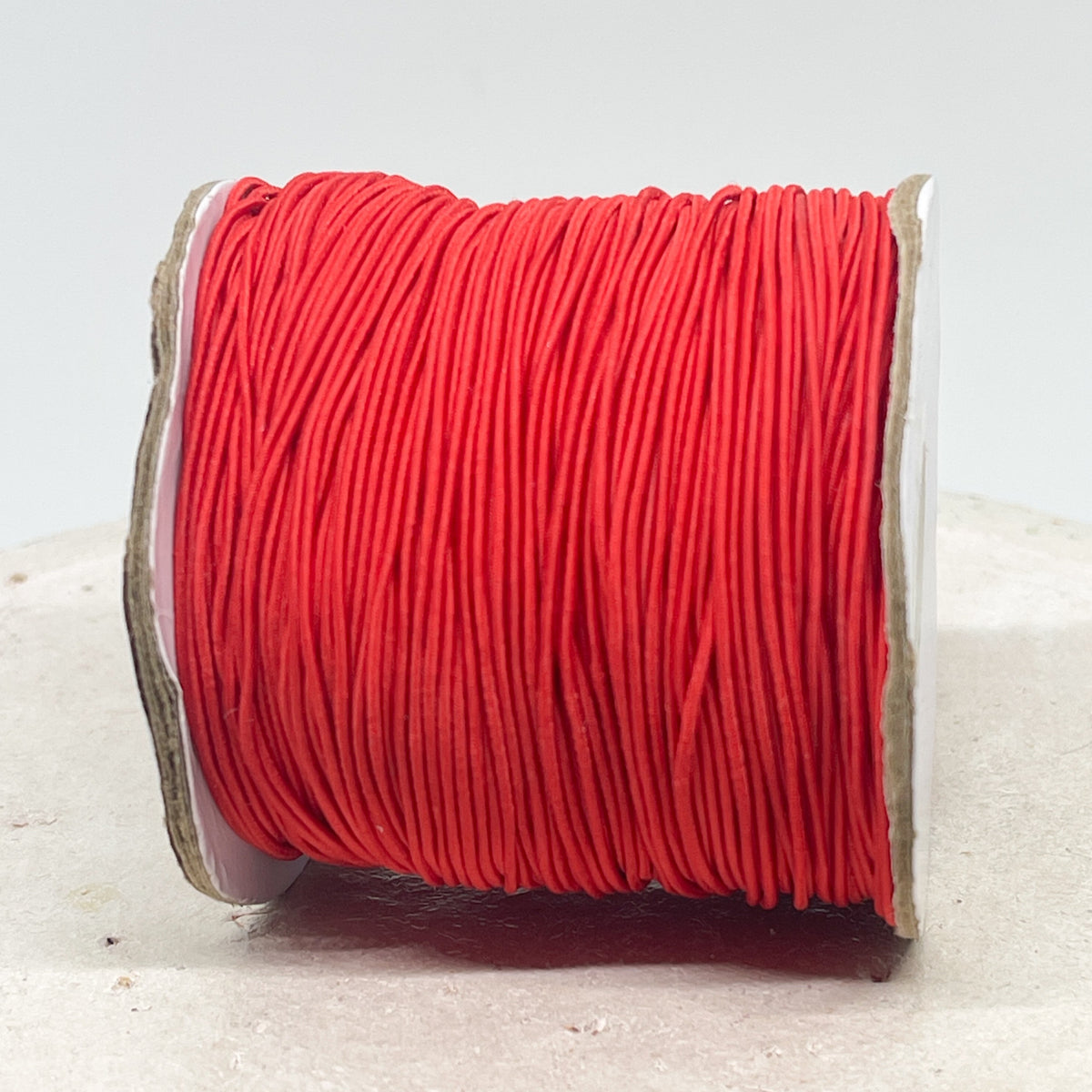 2m Elastikband Breite 10mm Farbe Rot