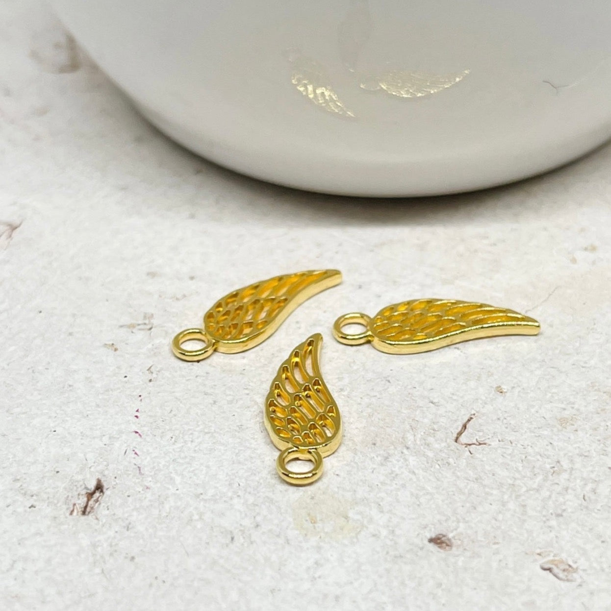 Flügel Anhänger, Schmuckanhänger Flügel 3 St.