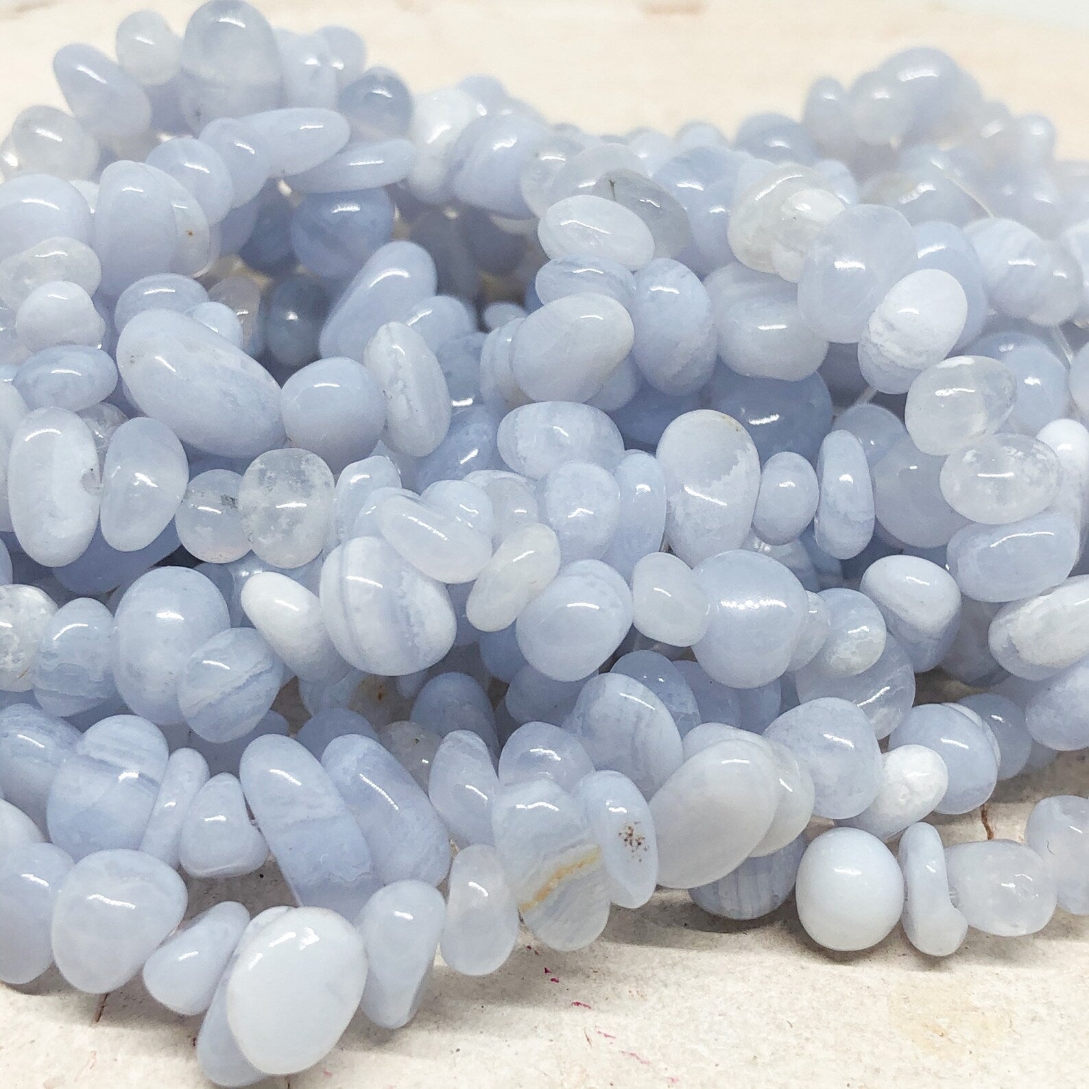 Achat Edelstein Perlen Splitter 5mm - 10mm