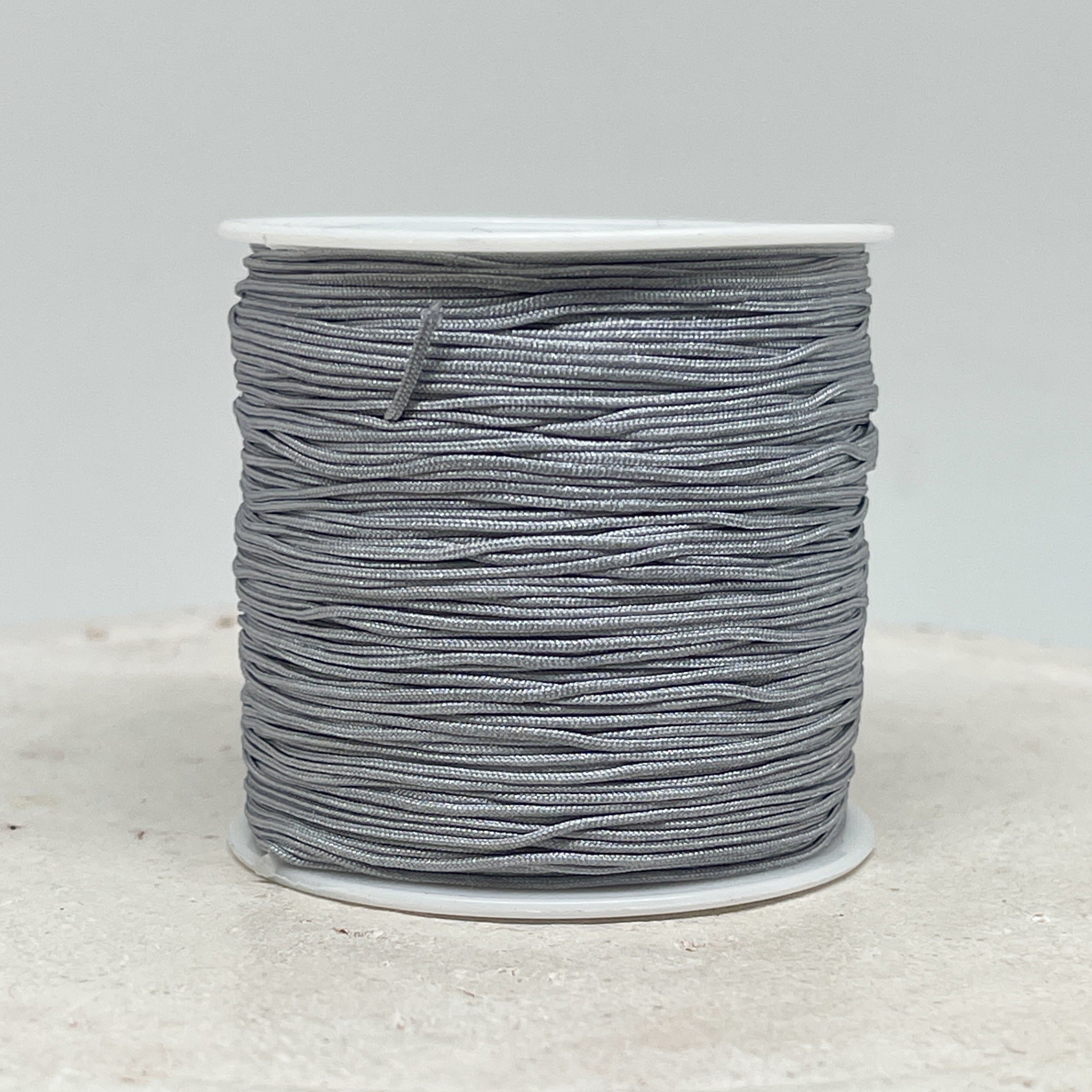 Macrameeband Hellgrau