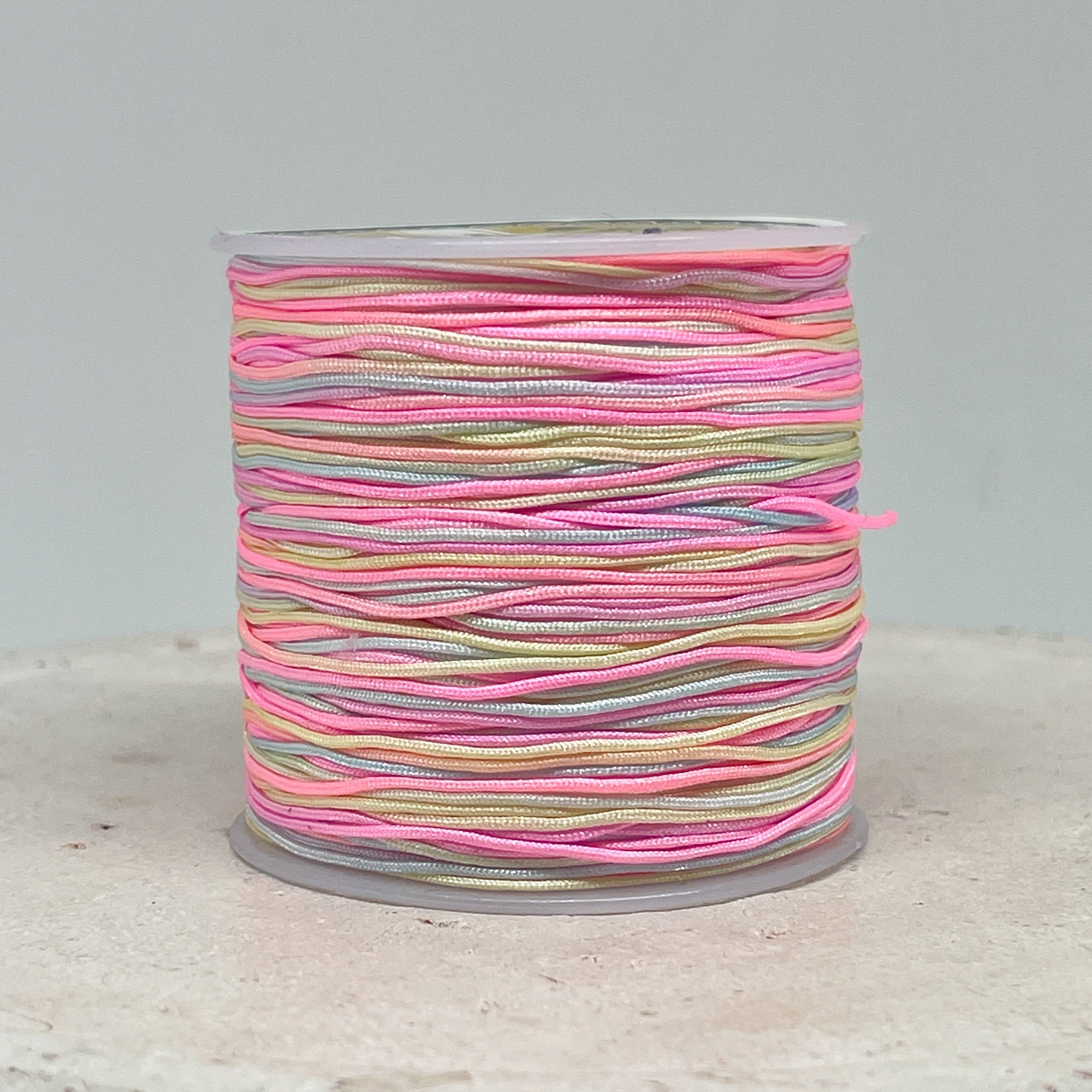 Macrameeband Pastellbunt