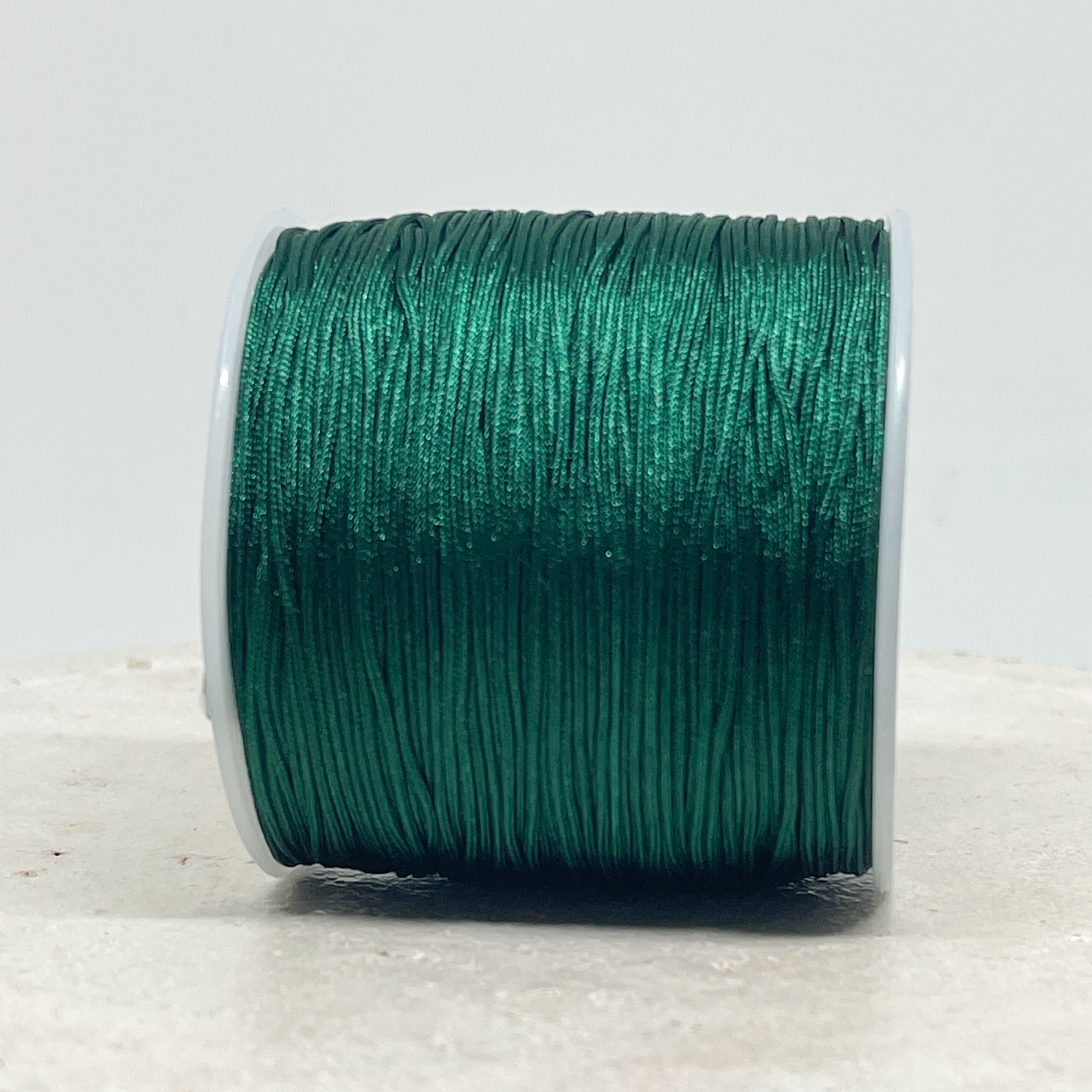 Macrameeband Dunkelgrün