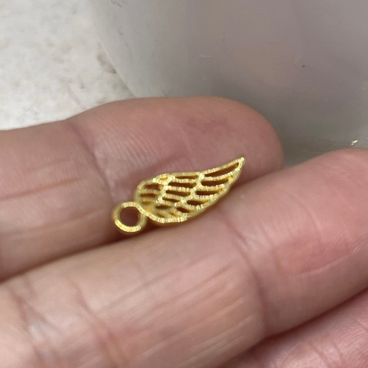 Flügel Anhänger, Schmuckanhänger Flügel 3 St.