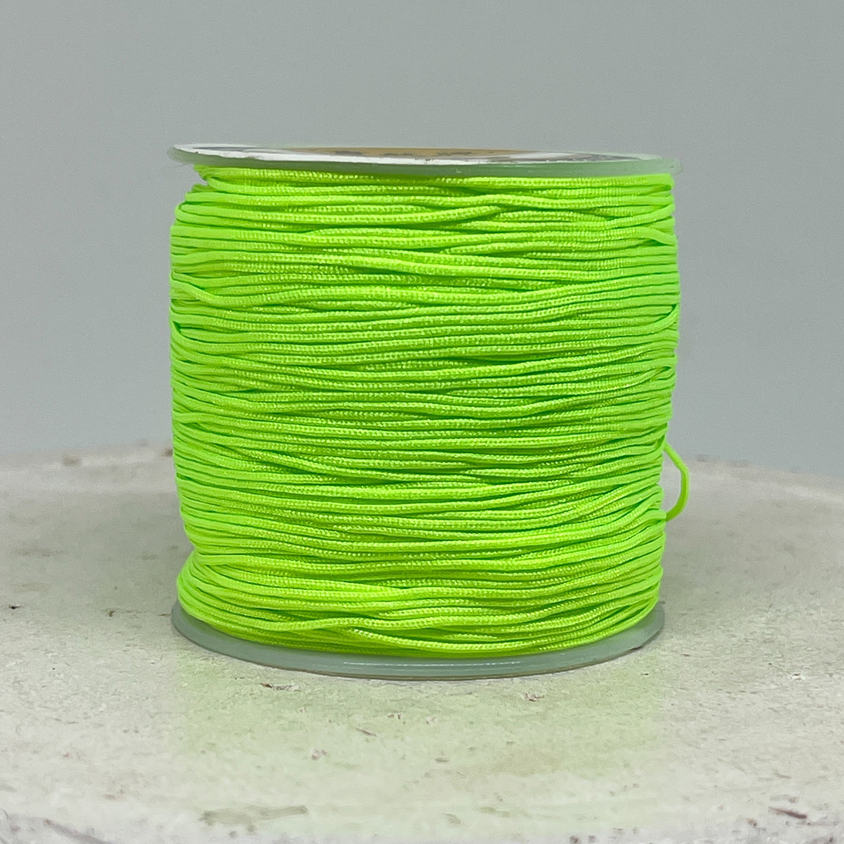 Macrameeband Neongrün