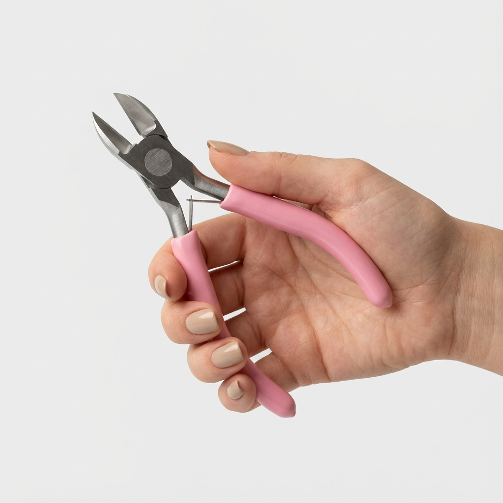 Kompakter Seitenschneider für die Schmuckherstellung