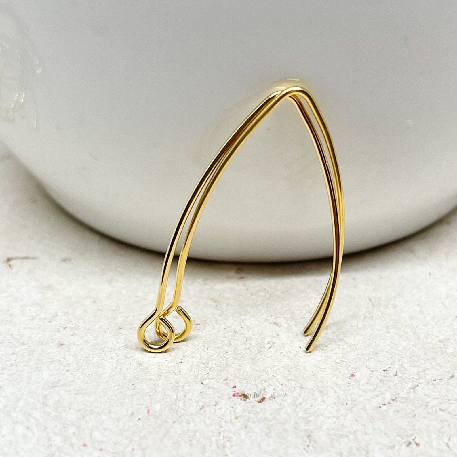 Ohrhaken aus Edelstahl 5 Paar Ohrhaken