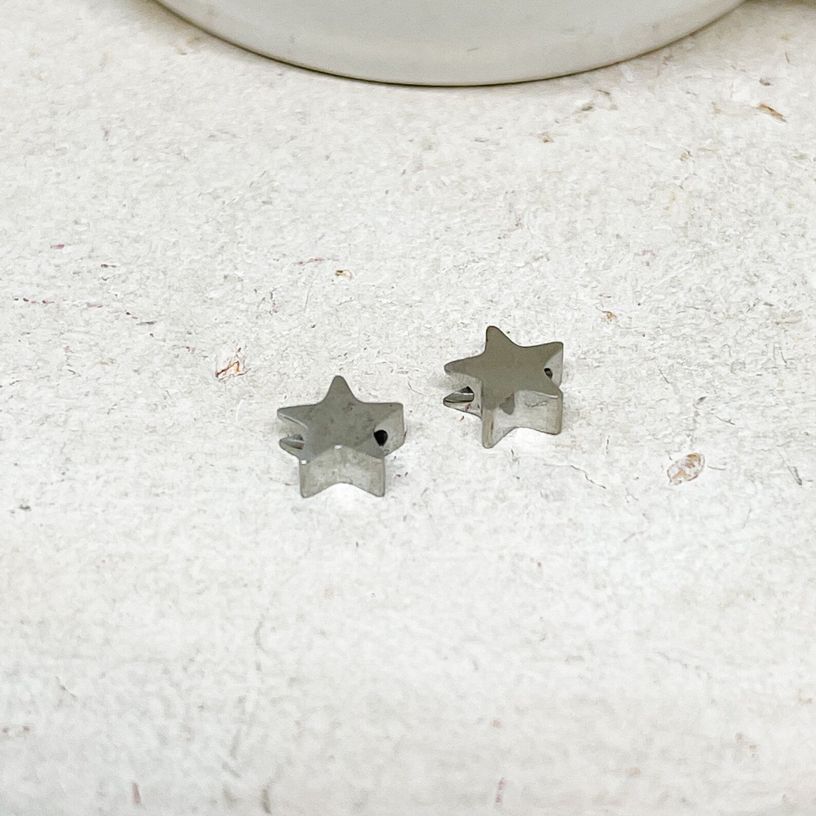 Verbinder Stern Perle Edelstahl 2 St.