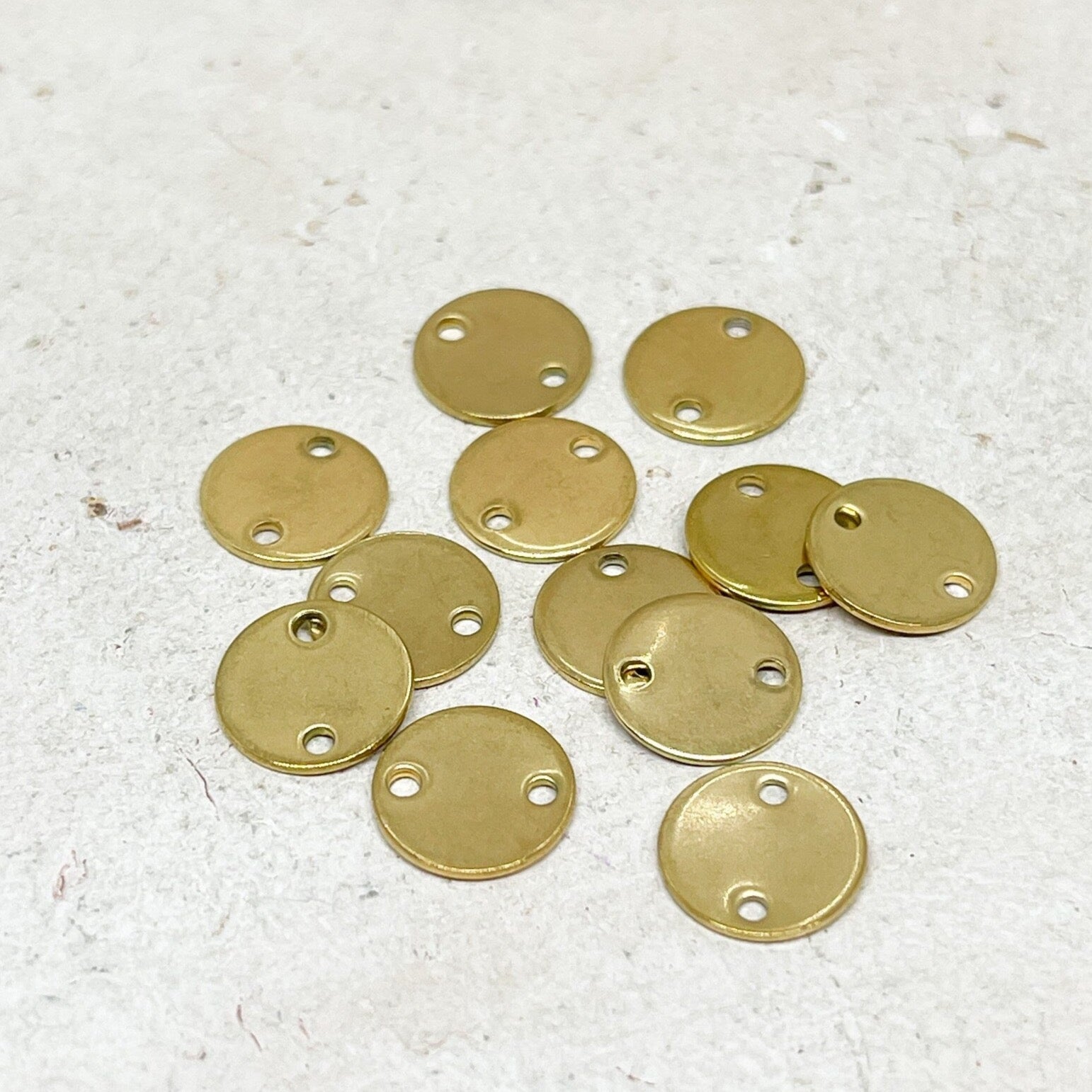 Edelstahl Verbinder Plättchen Conector 5 St. IP Ionenbeschichtete 10mm