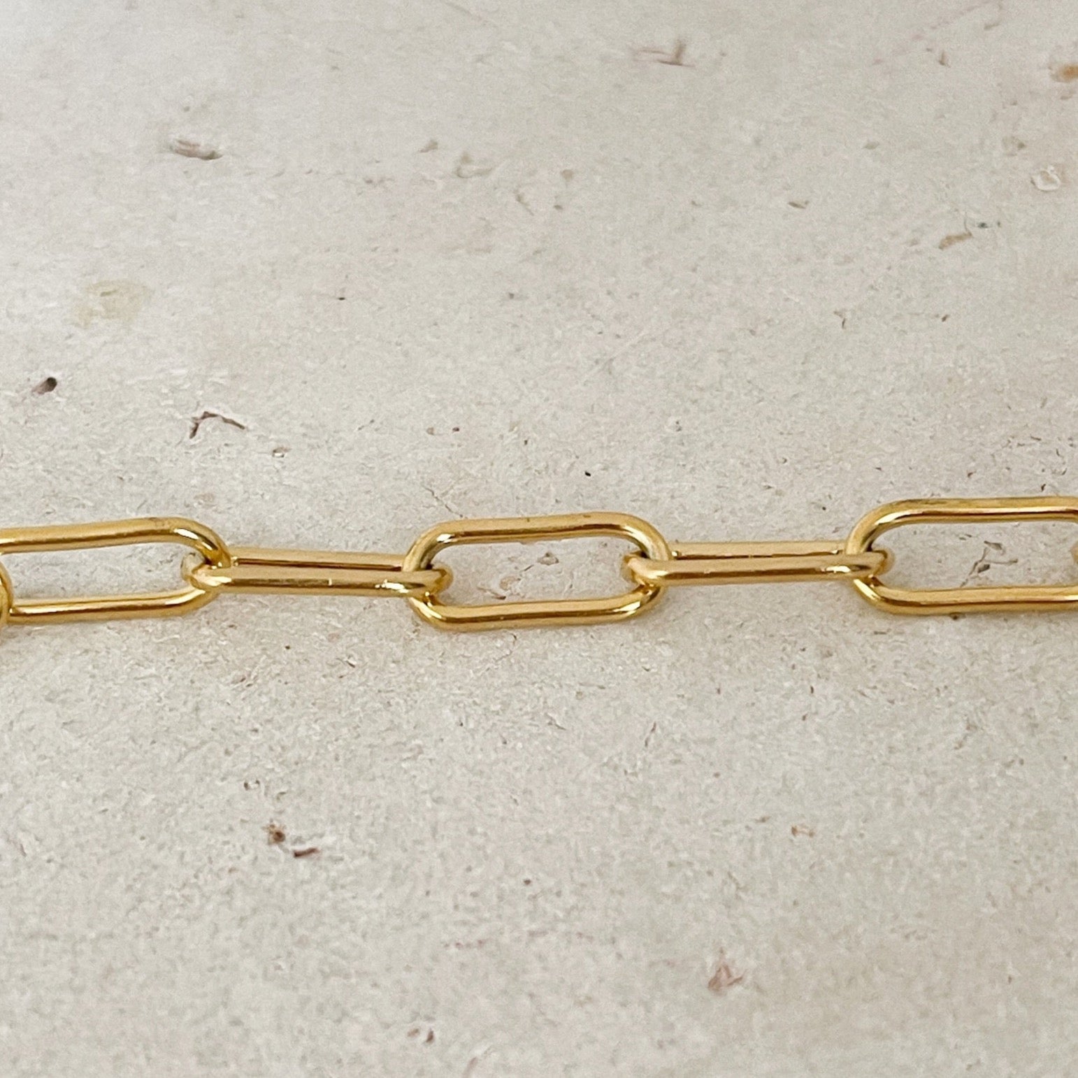 Büroklammerkette aus Edelstahl Wasserfest 17x7x2mm 1m