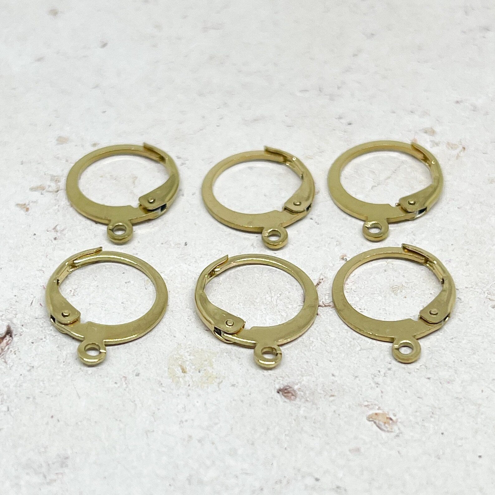 3 Paar Ohrbrisuren aus Edelstahl, IP Beschichtete