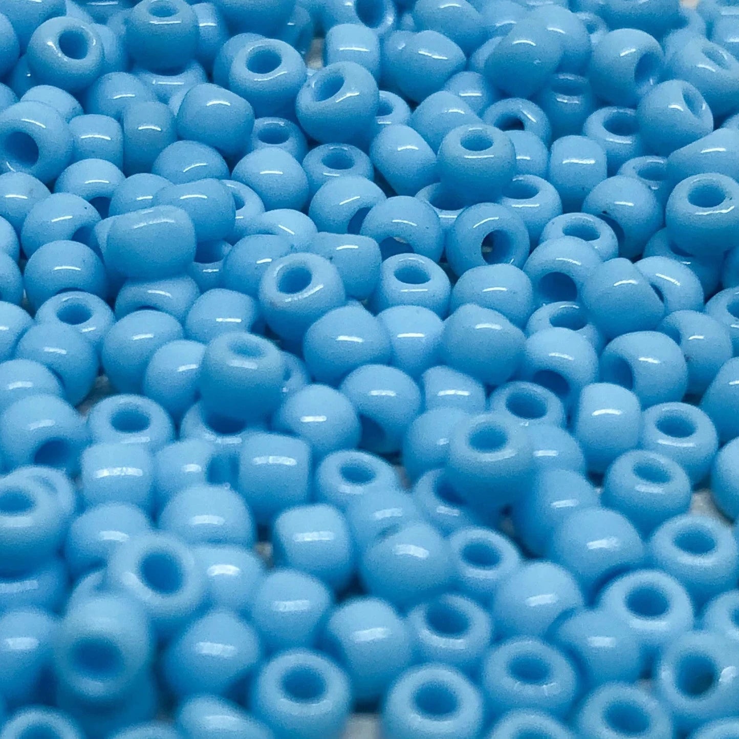 TOHO Beads Perlen Rocaille 10g Nr. 43 Opaque Blue Turqoise