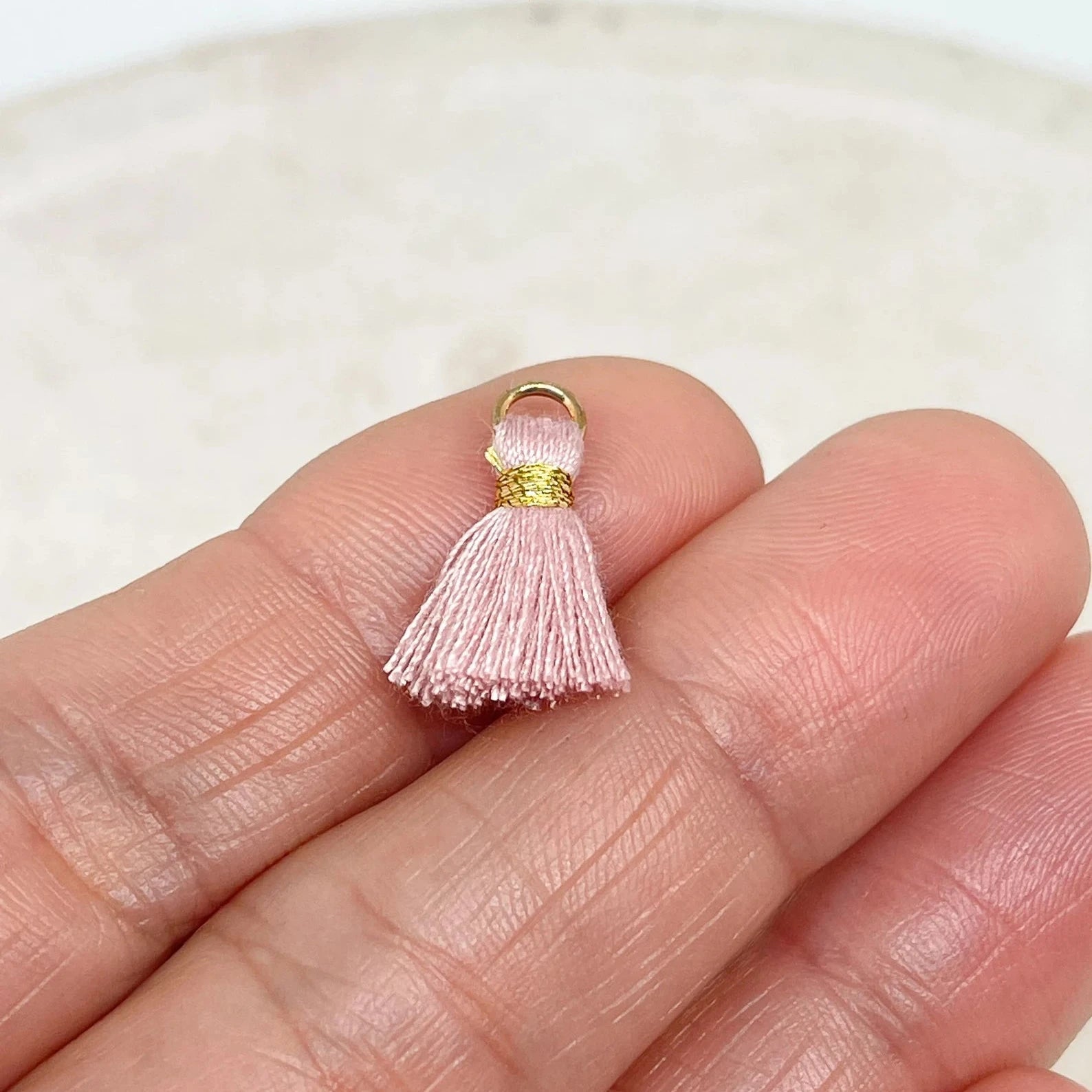 3 St. Quaste Rot Gold, Flieder Gold, Rot Gold, Orange Gold, Tassel Peach, Troddel, Boho Anhänger