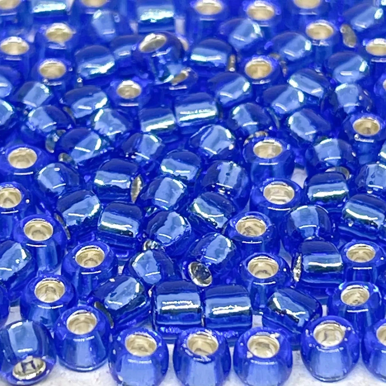 TOHO Beads Perlen Rocaille 10g Nr. 35 Silver Lined Sapphire