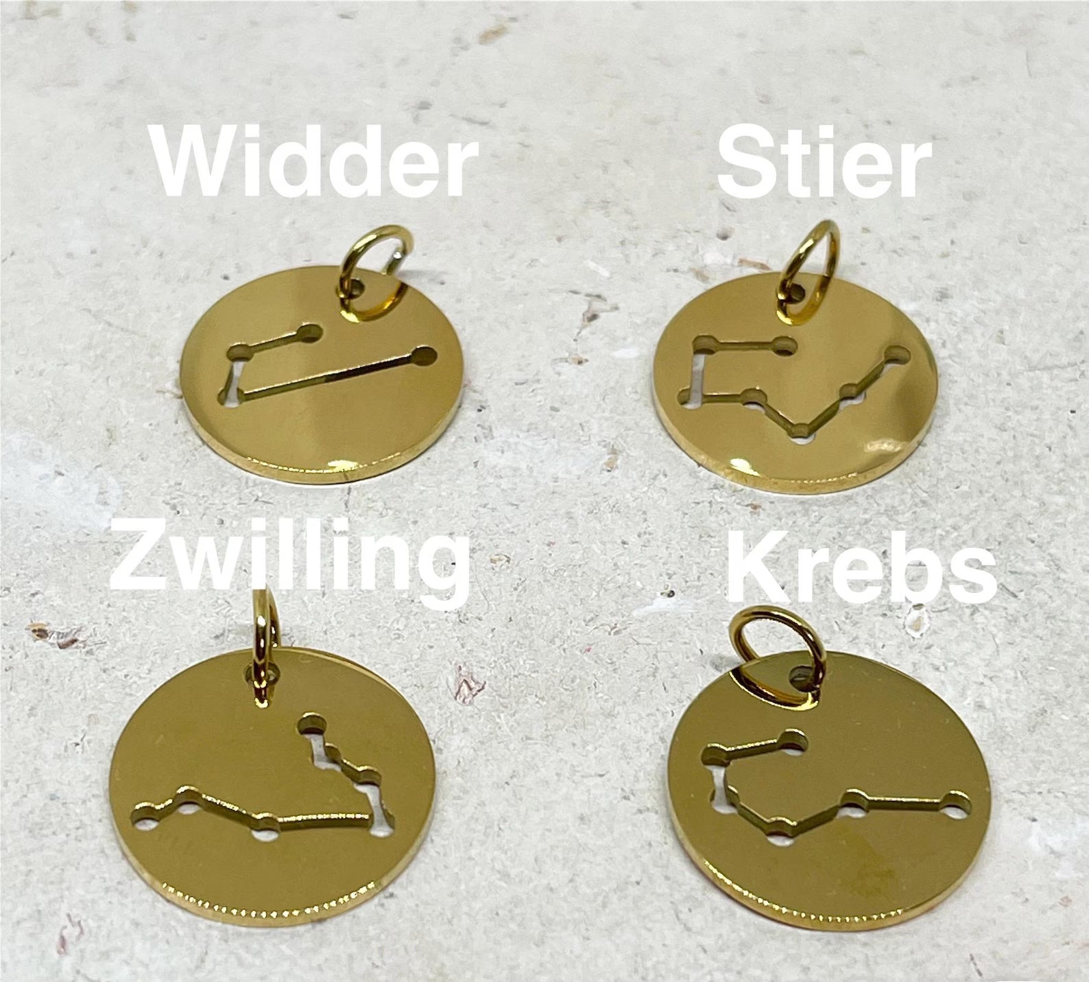 Anhänger Sternzeichen, Sternbild Charm