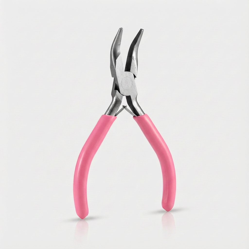Schmuckzange gebogene Zange aus Stahl