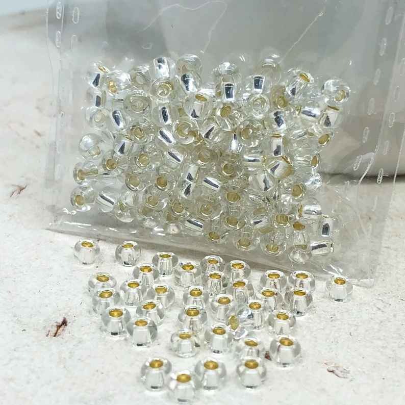 TOHO Perlen Rocaille 10 Gramm Transparen Nr. 21