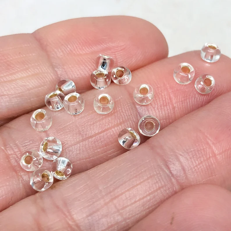 TOHO Perlen Rocaille 10 Gramm Transparen Nr. 21