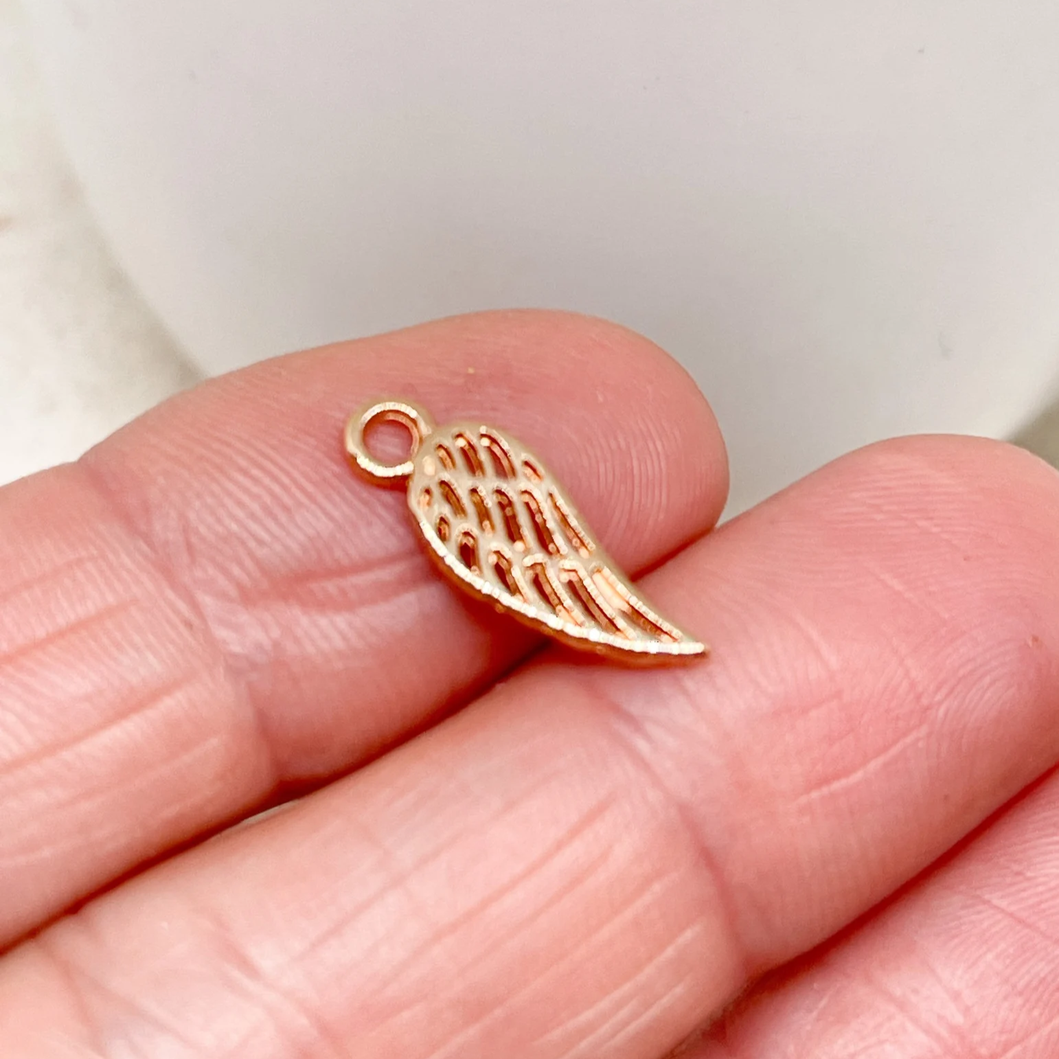 Flügel Metall Anhänger 3 St.