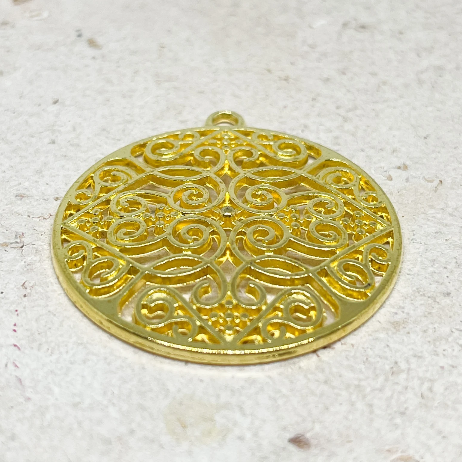 Metallanhänger, Herzornament Anhänger