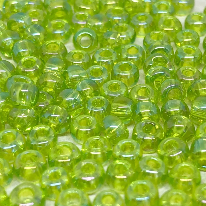 TOHO Perlen Rocaille 6/0 4mm 10 Gramm Lime Green Nr. 164