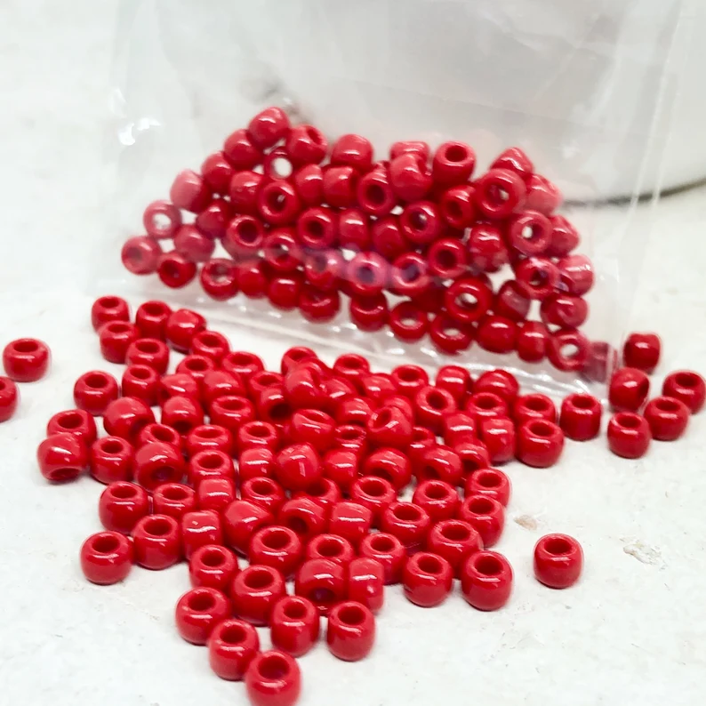 TOHO Perlen Rocaille 10 Gramm Opaque Pepper Red Nr. 45