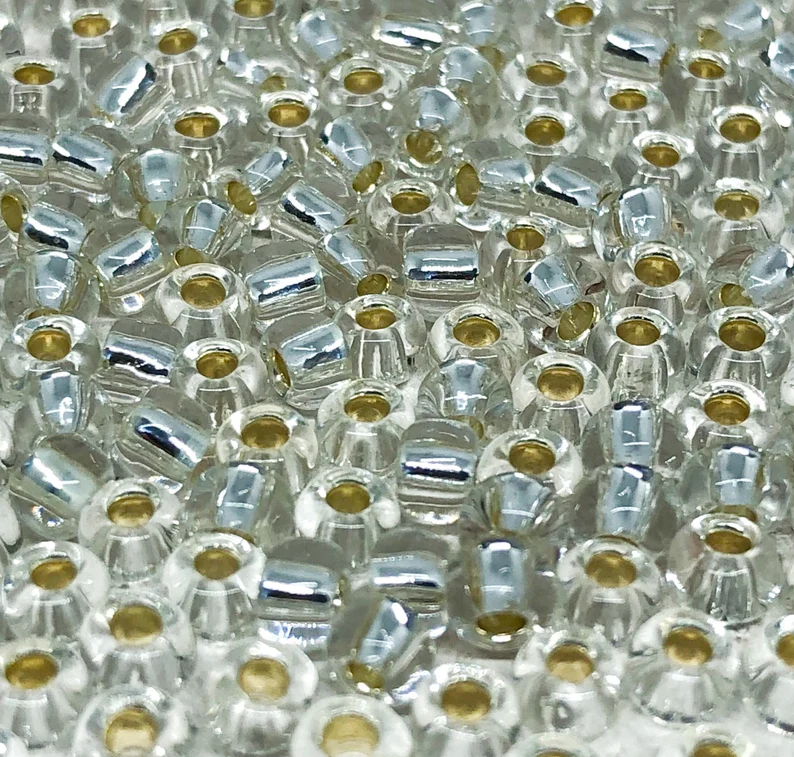 TOHO Perlen Rocaille 10 Gramm Transparen Nr. 21