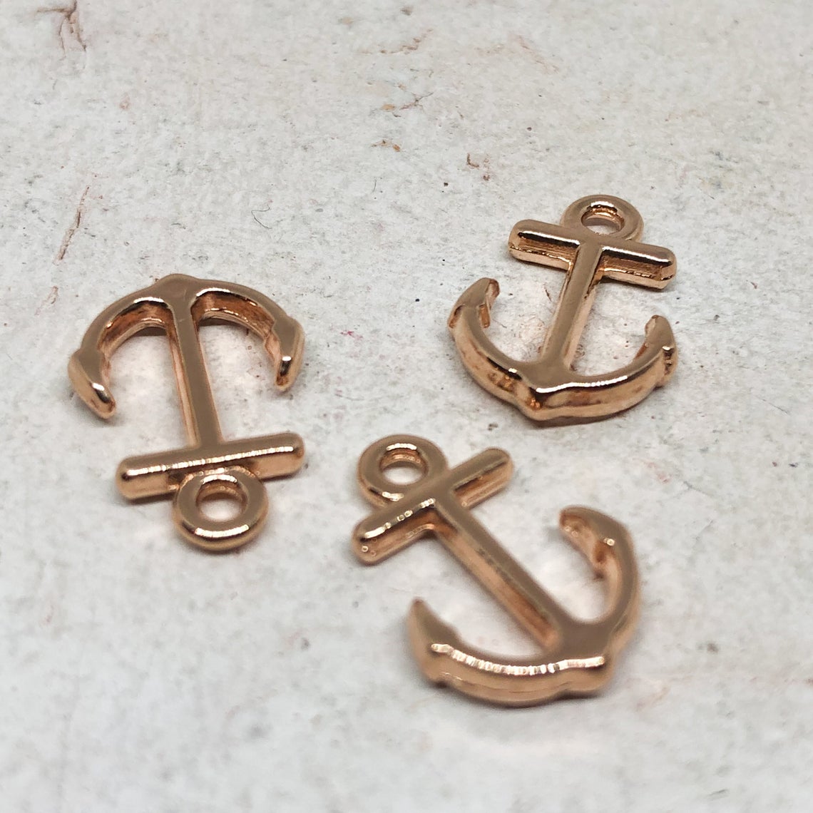 Anker Anhänger 3 St., DQ Metall Schmuckanhänger