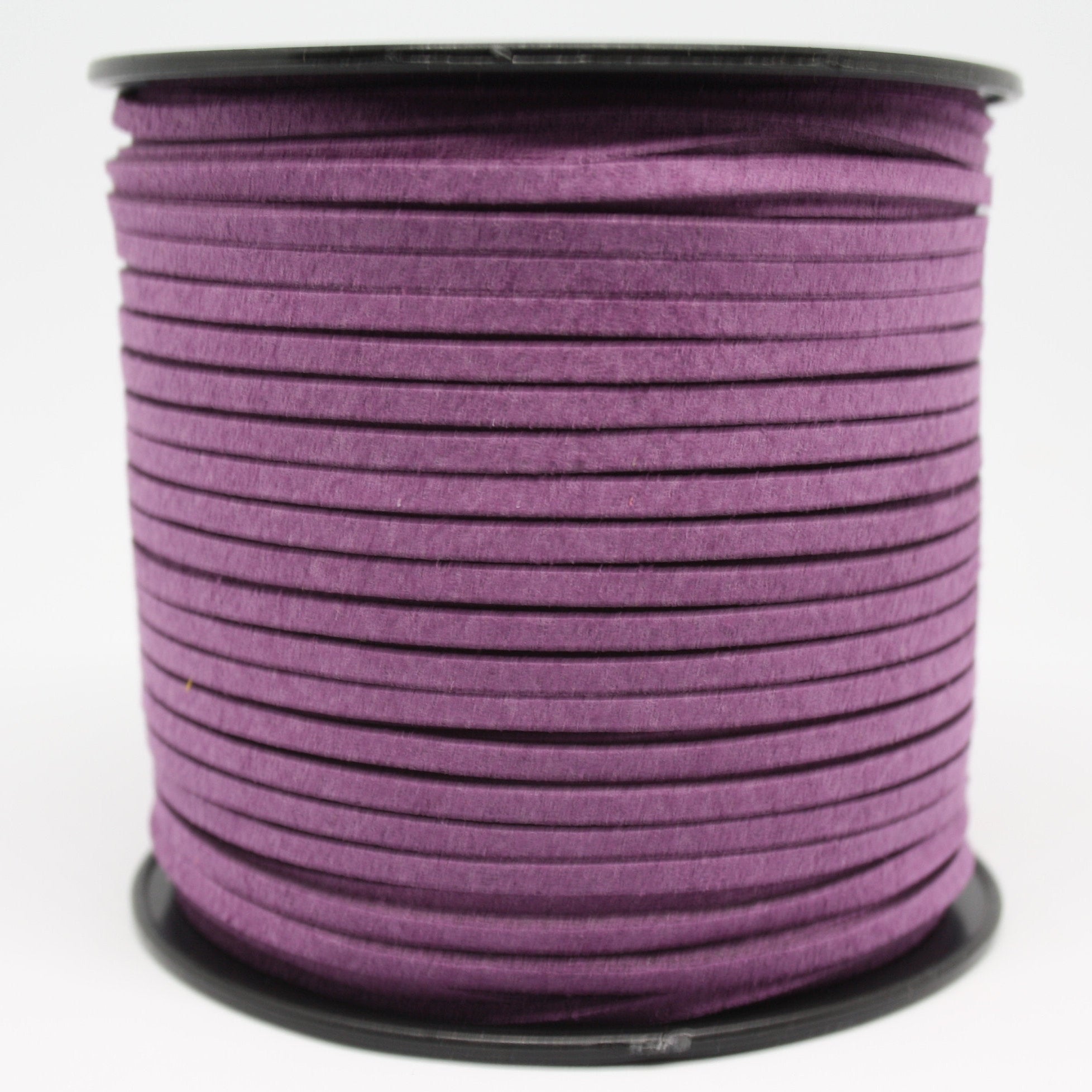 Veloursband 3mm 5m, Schmuckband Lila