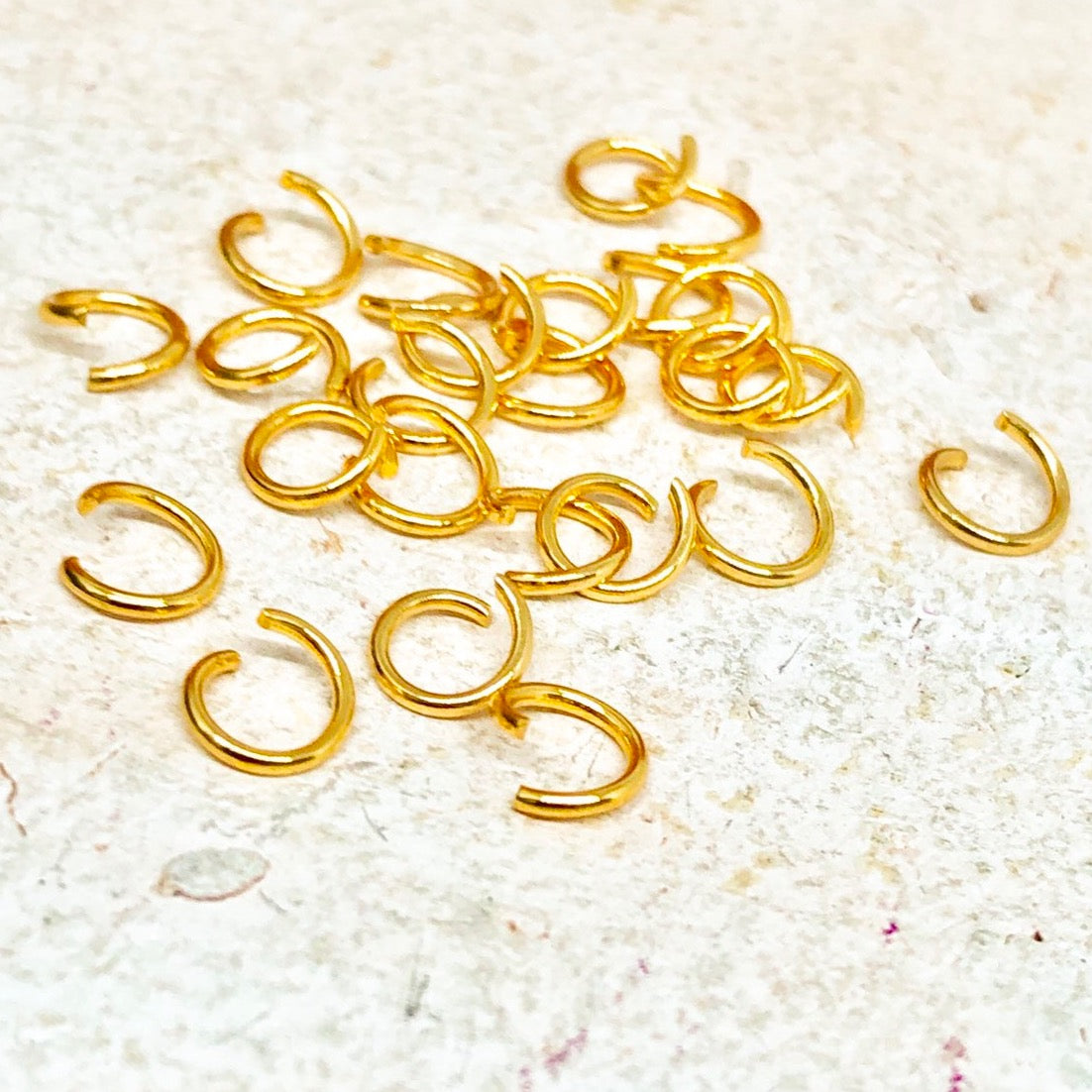 Biegeringe vergoldet