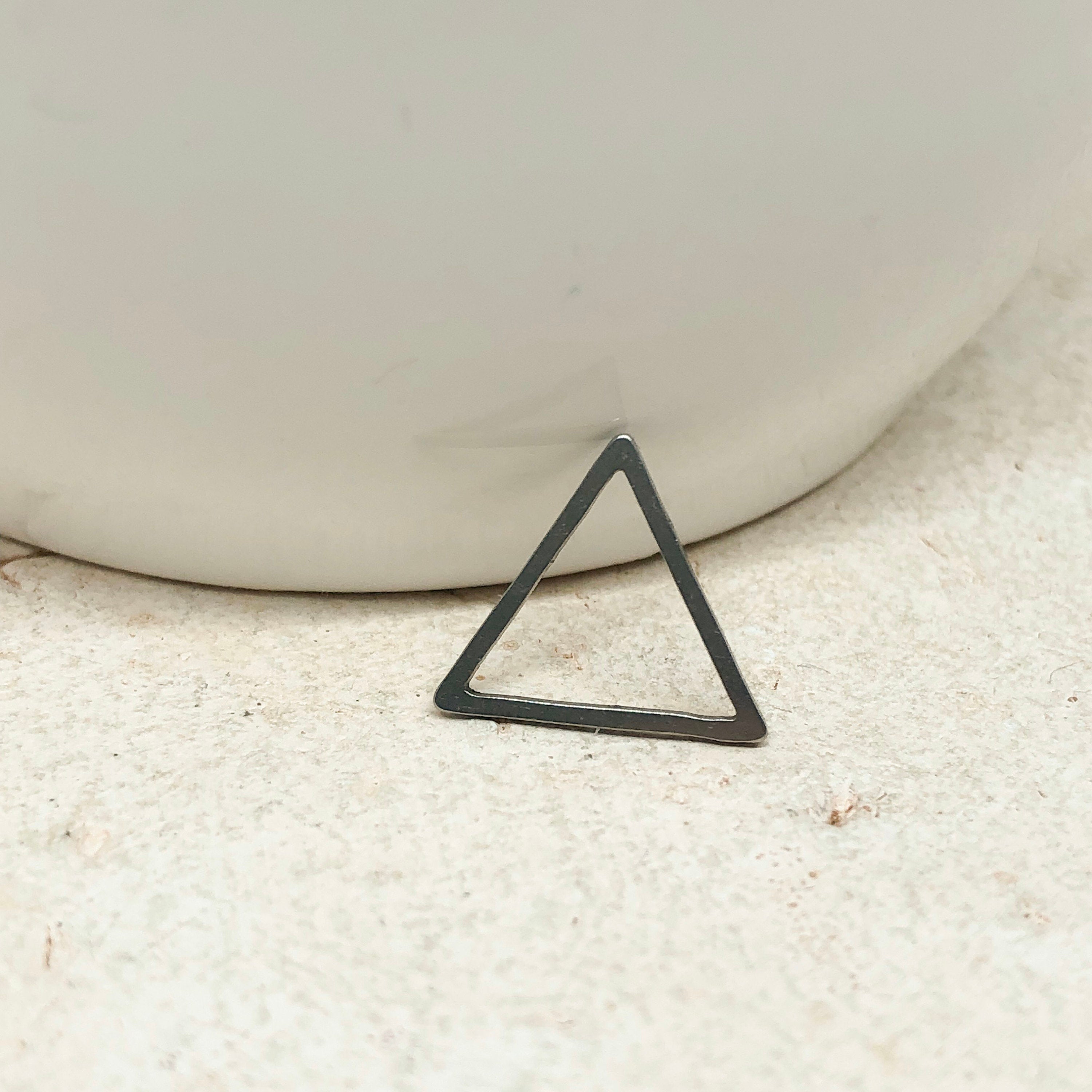 6 St. Edelstahl Dreieck Verbinder, Triangel Conector