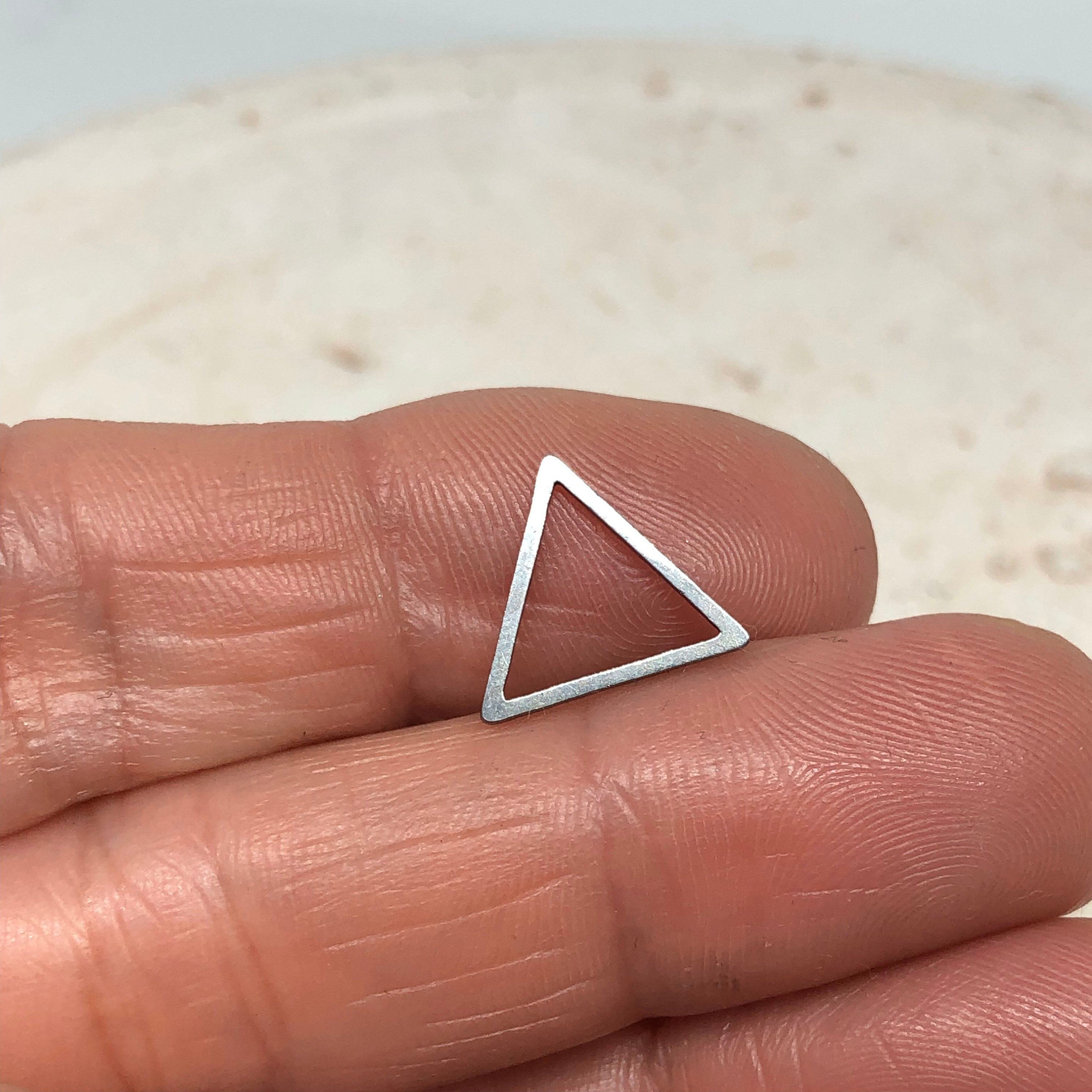 6 St. Edelstahl Dreieck Verbinder, Triangel Conector