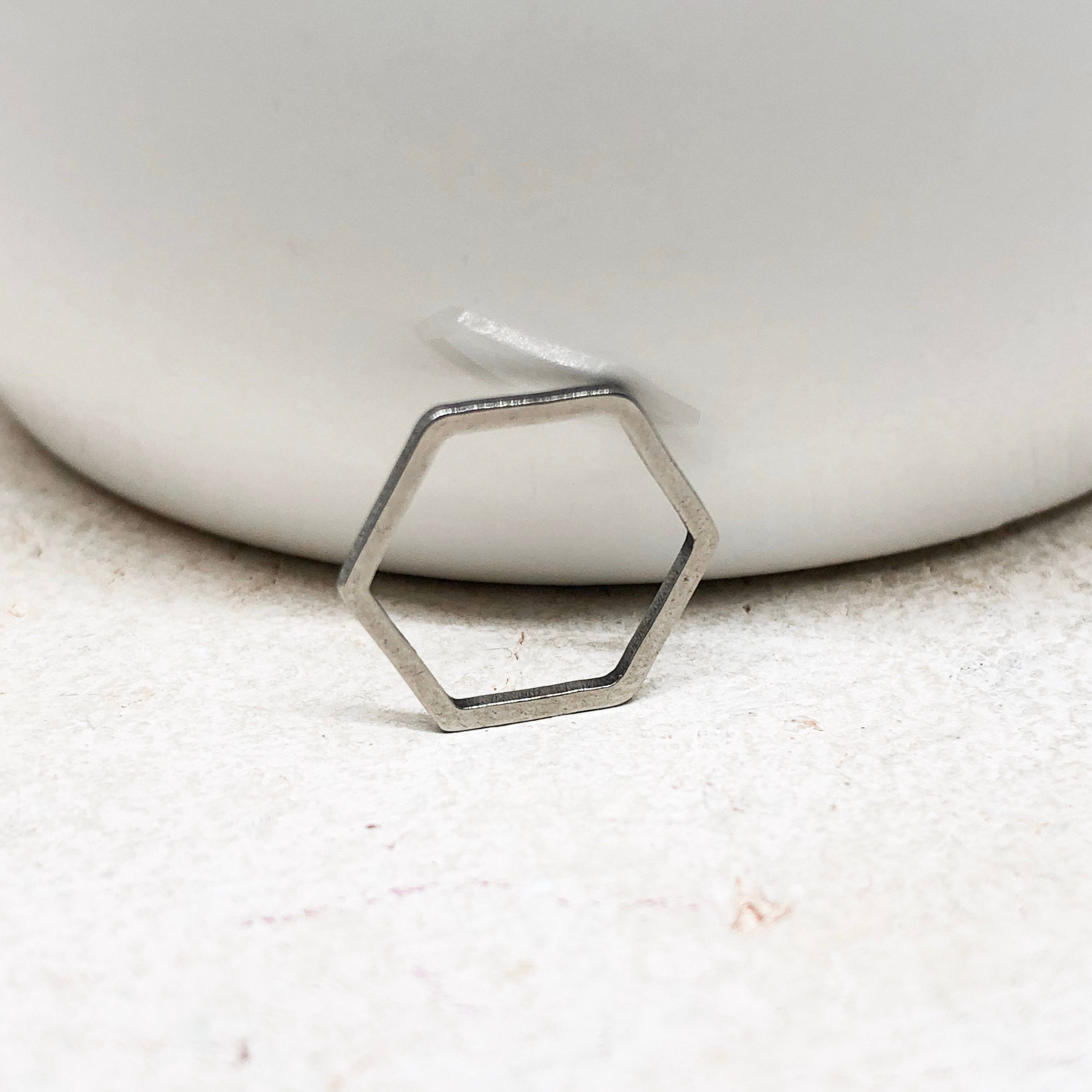 5 St. Edelstahl Hexagon Verbinder, Hexagon Conector, verschiedene Größen