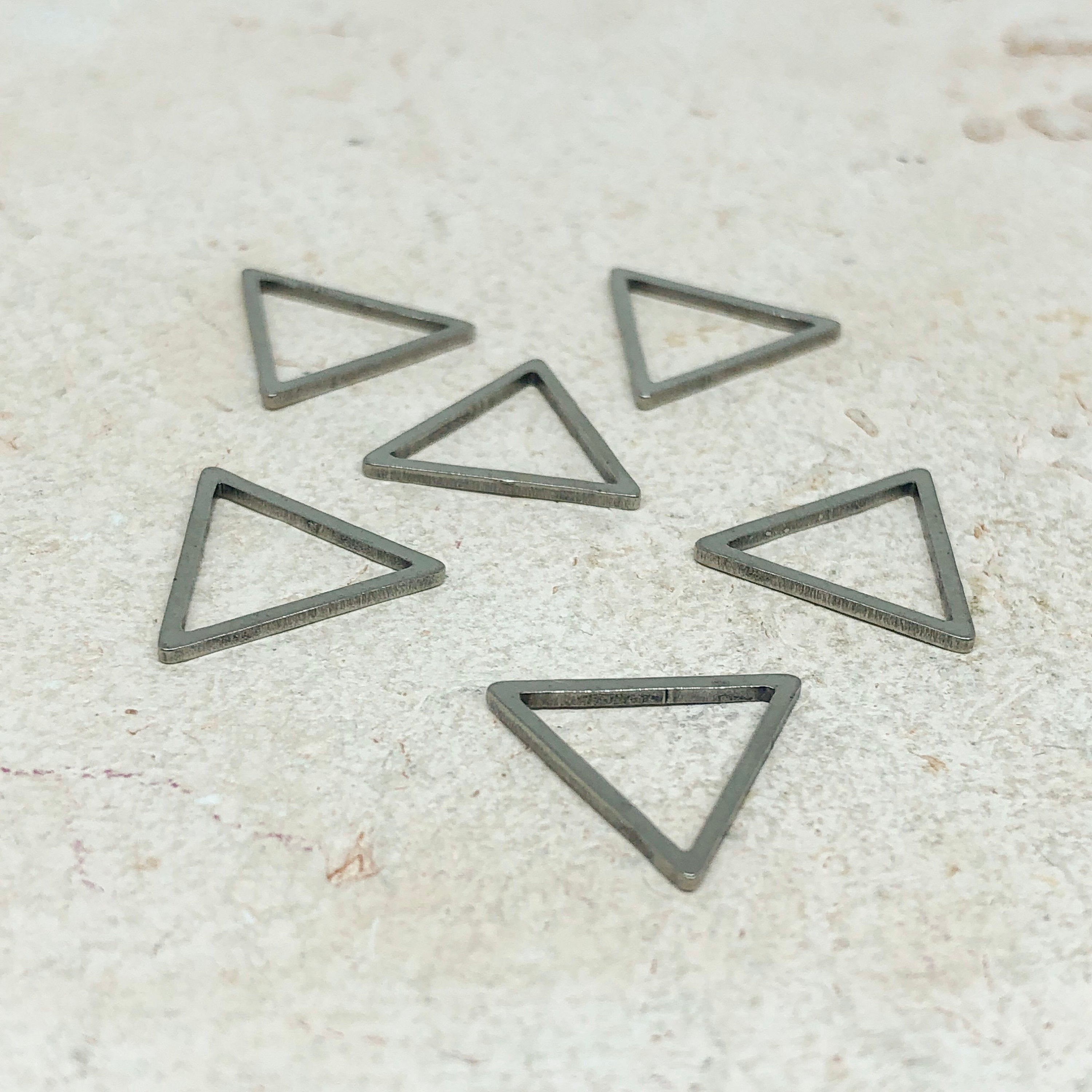 6 St. Edelstahl Dreieck Verbinder, Triangel Conector
