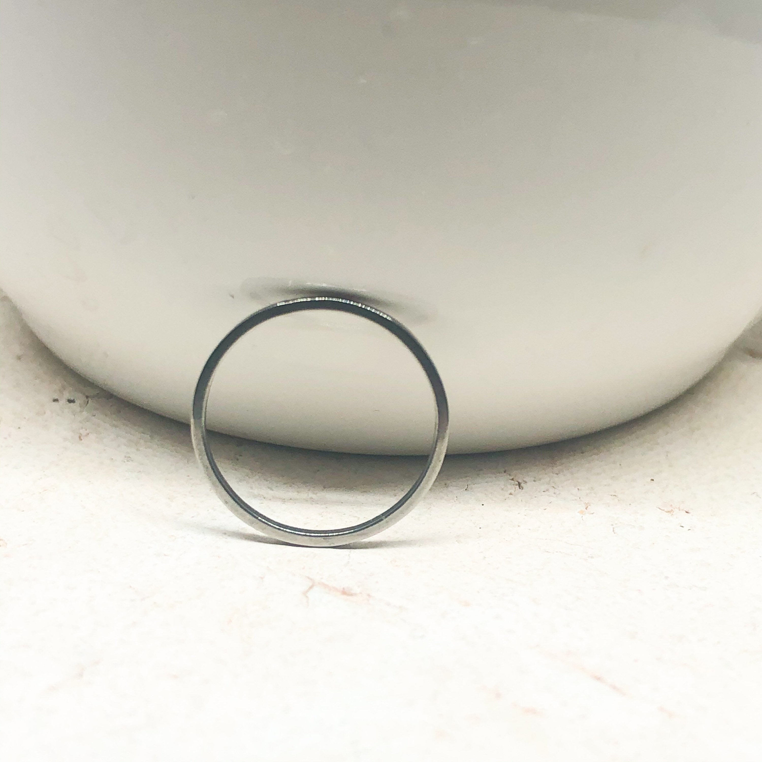 6 St. Edelstahl Kreis Verbinder 10/15/20mm - Silberfarben