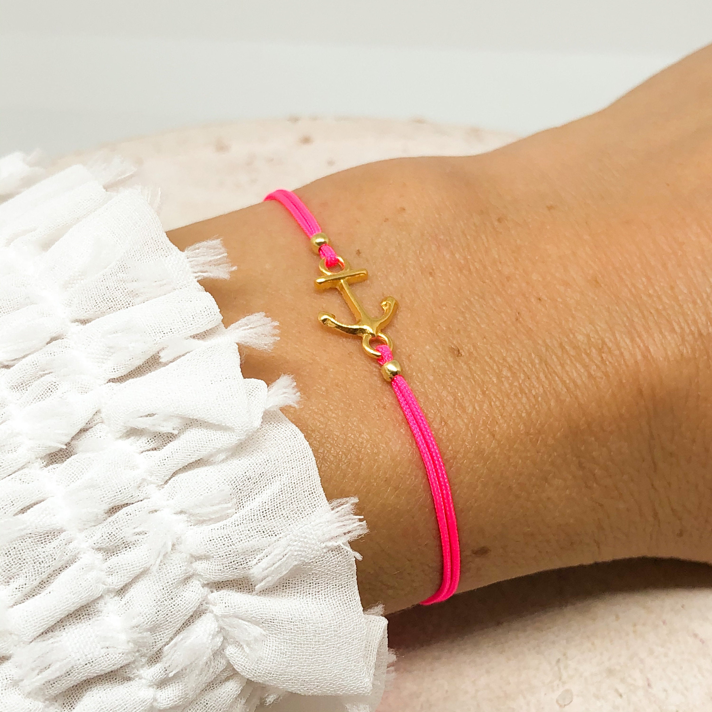 Armband mit Anker aus 925 Sterling Silber