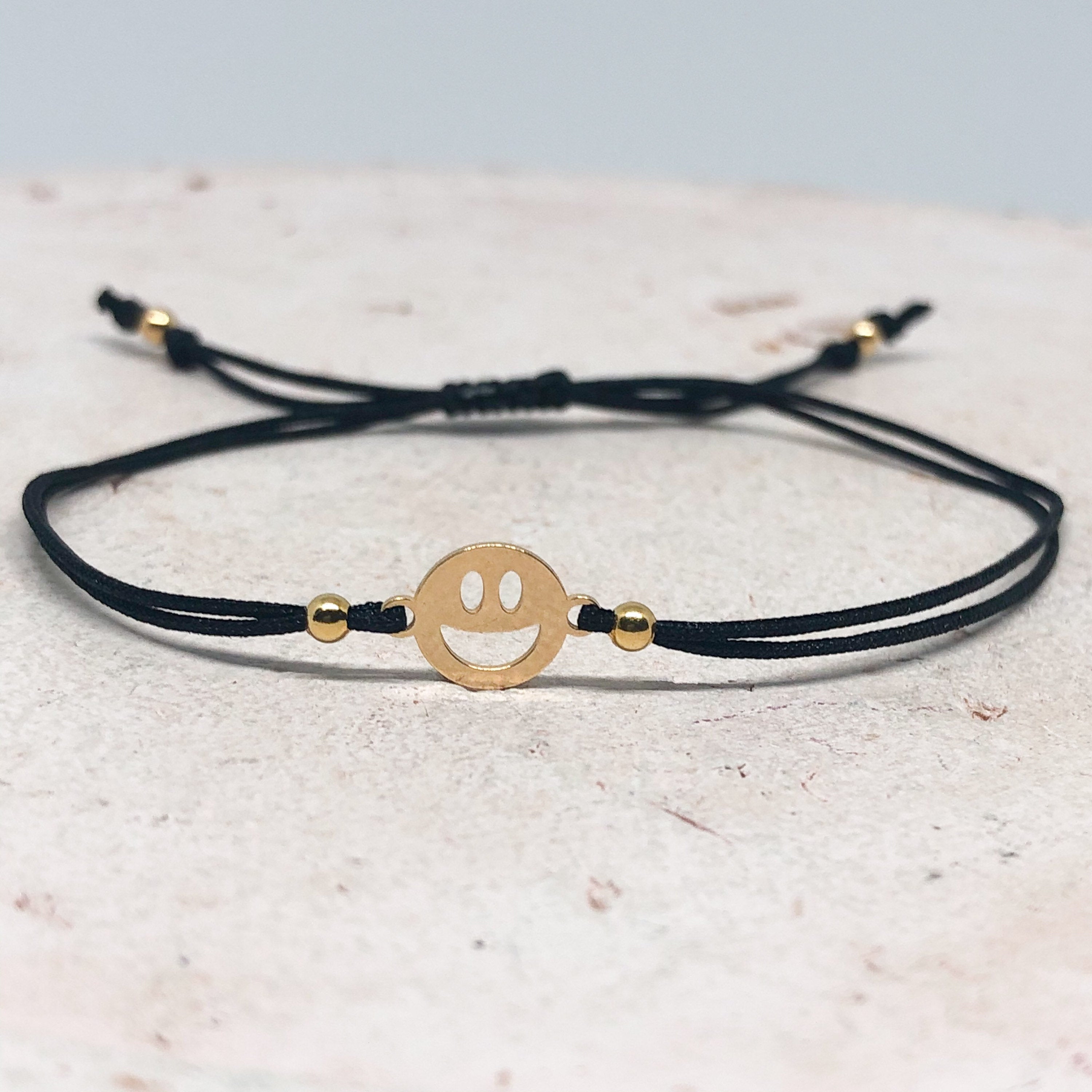 Armband Happy Face aus 925 Sterling Silber