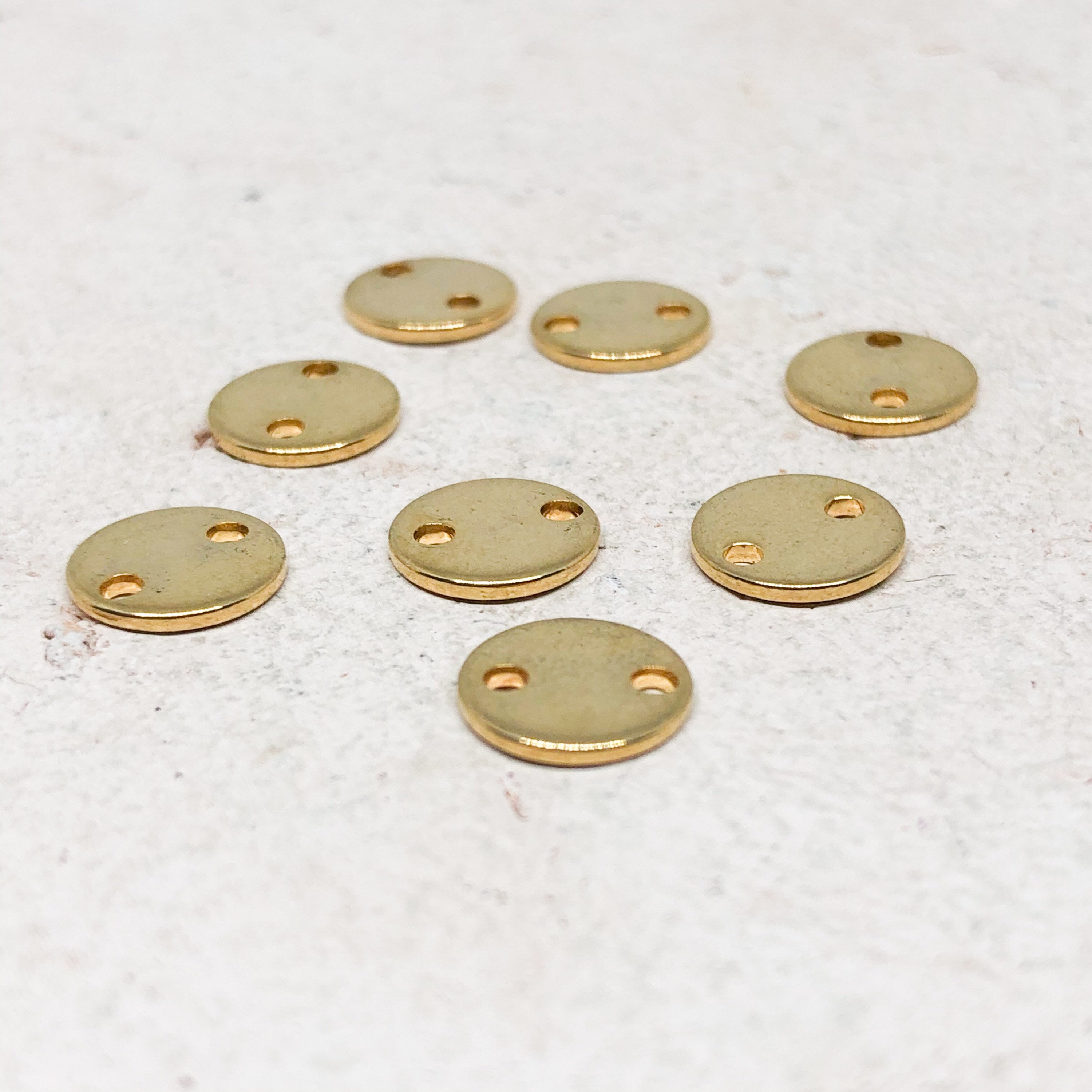 Edelstahl Verbinder Plättchen 5 St., Conector Plättchen