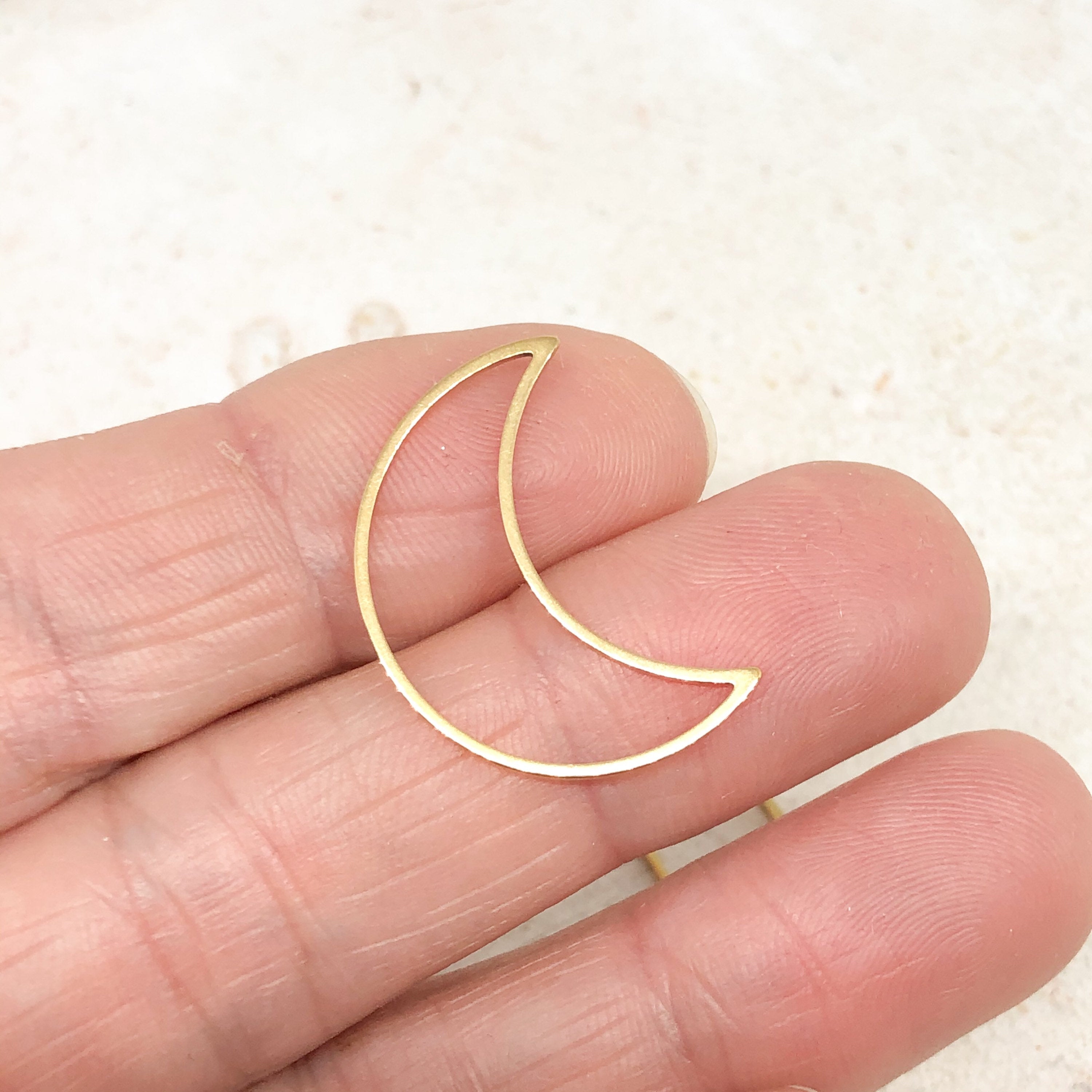 Edelstahl Mond Verbinder 2 St., Mond Conector