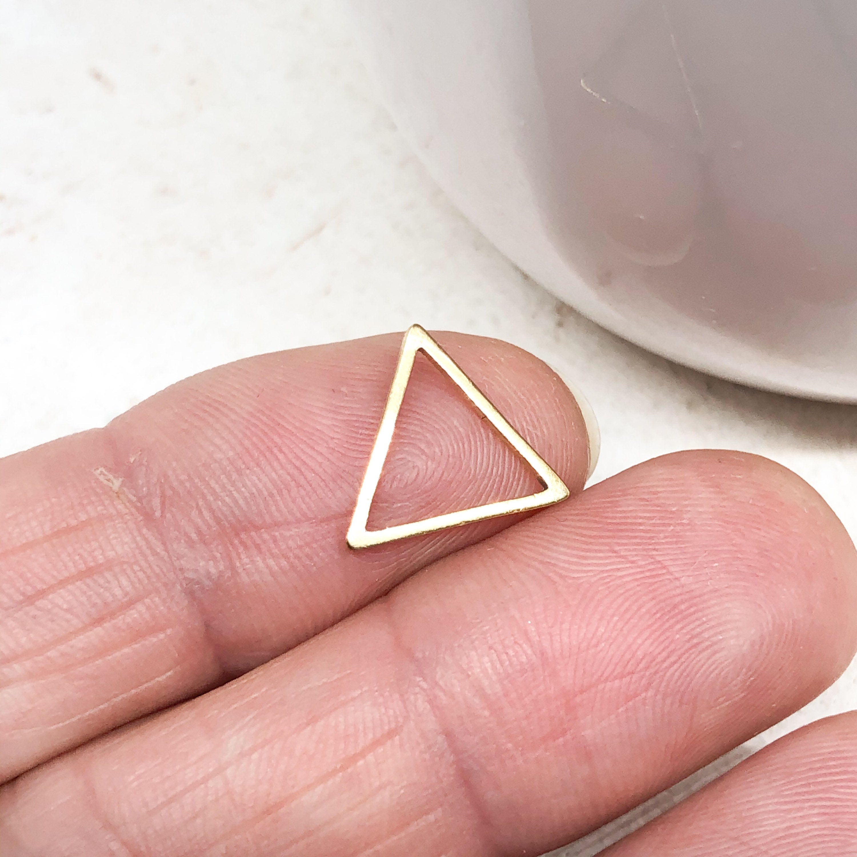 5 St. Edelstahl Dreieck Verbinder, Triangel Conecto