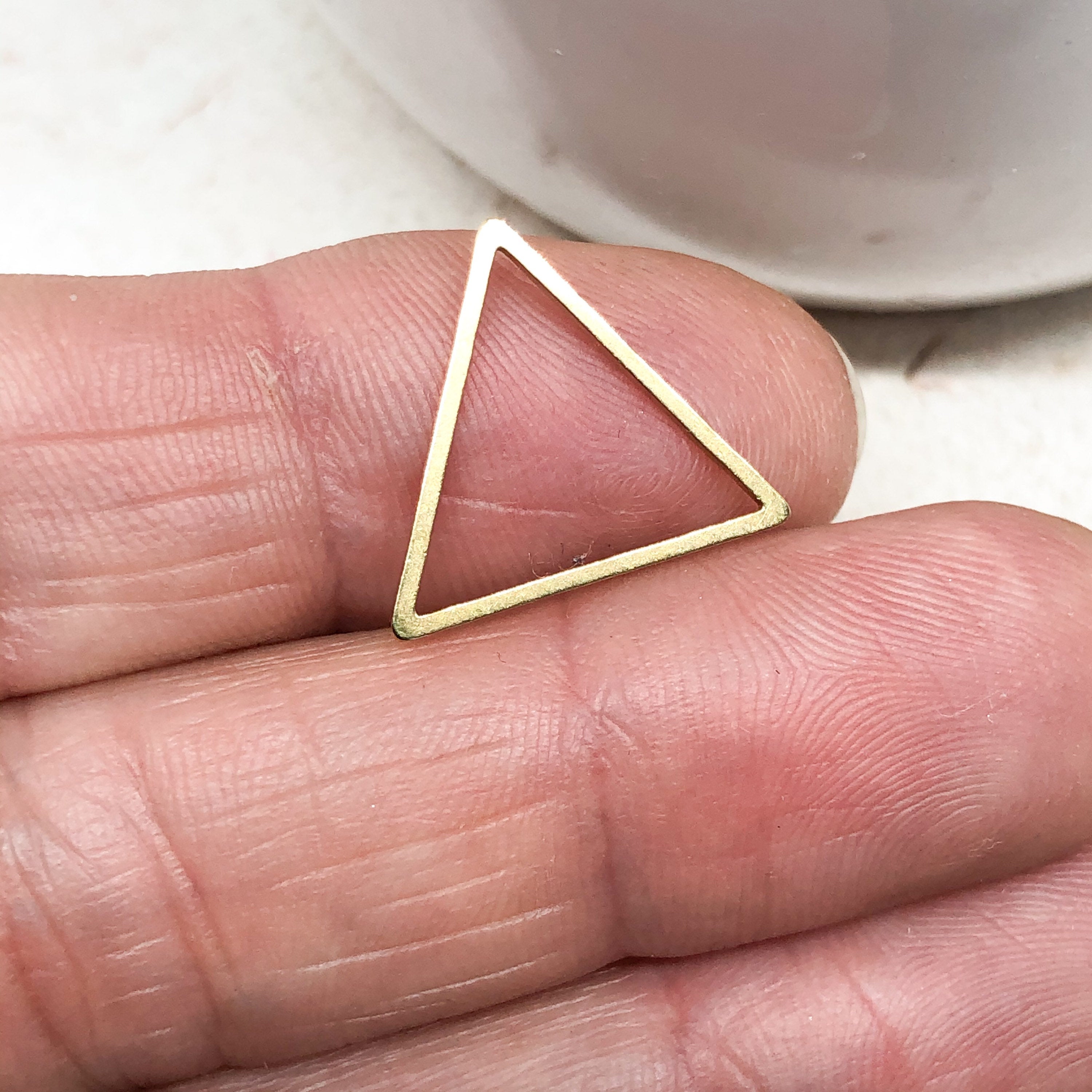 5 St. Edelstahl Dreieck Verbinder, Triangel Conecto