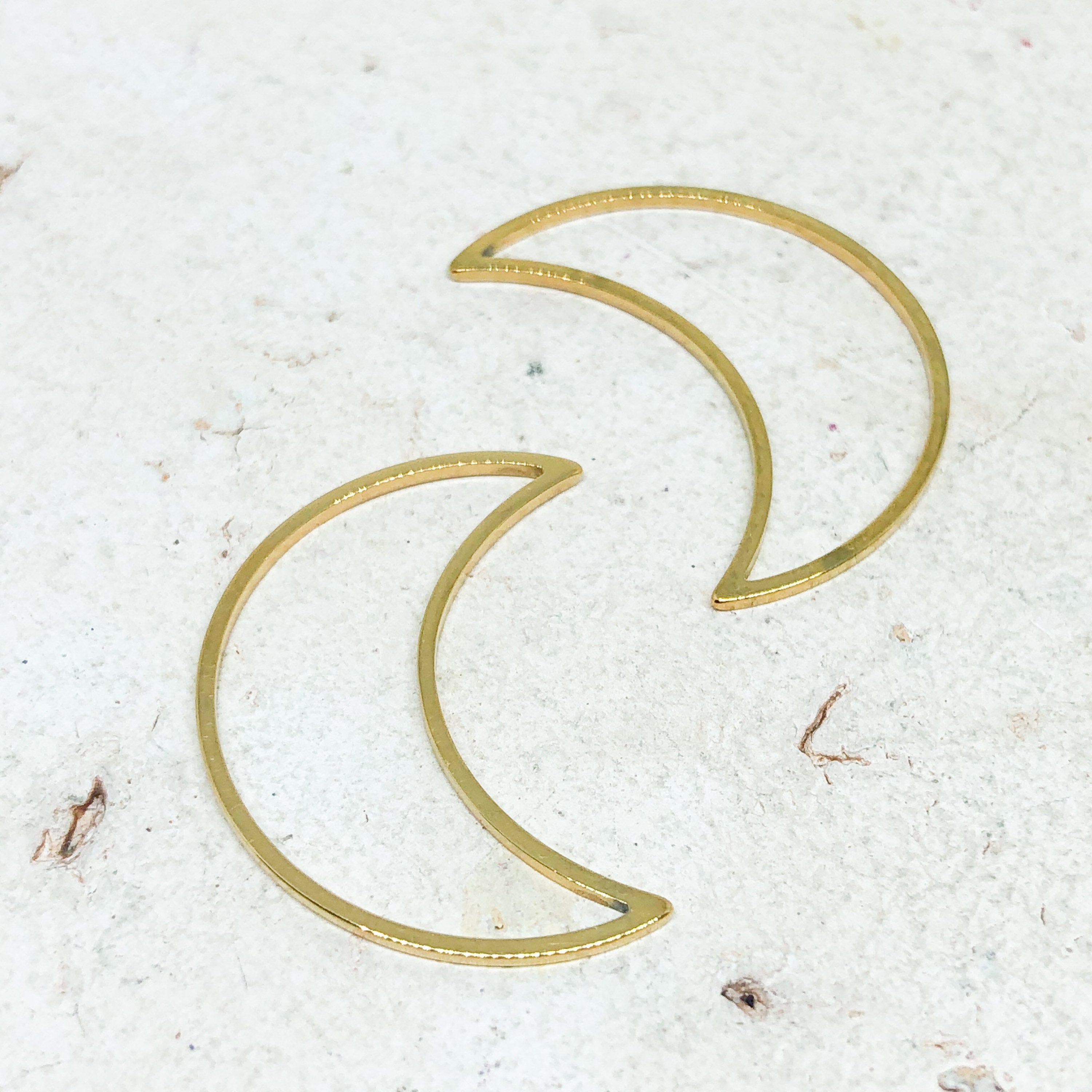 Edelstahl Mond Verbinder 2 St., Mond Conector