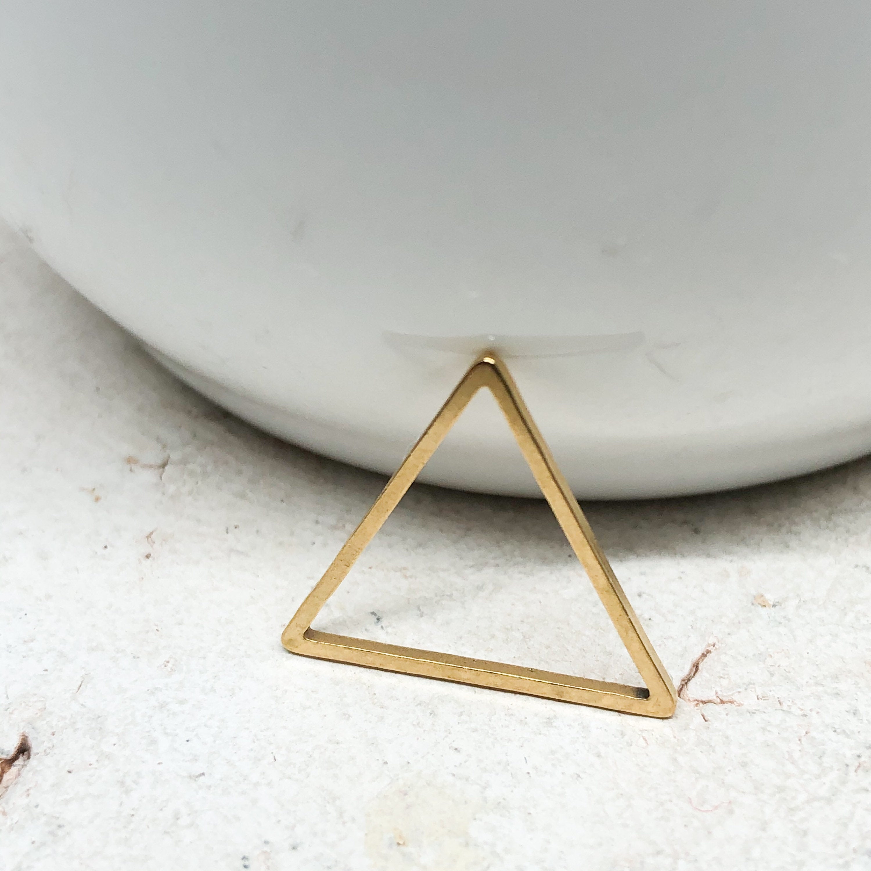 5 St. Edelstahl Dreieck Verbinder, Triangel Conector