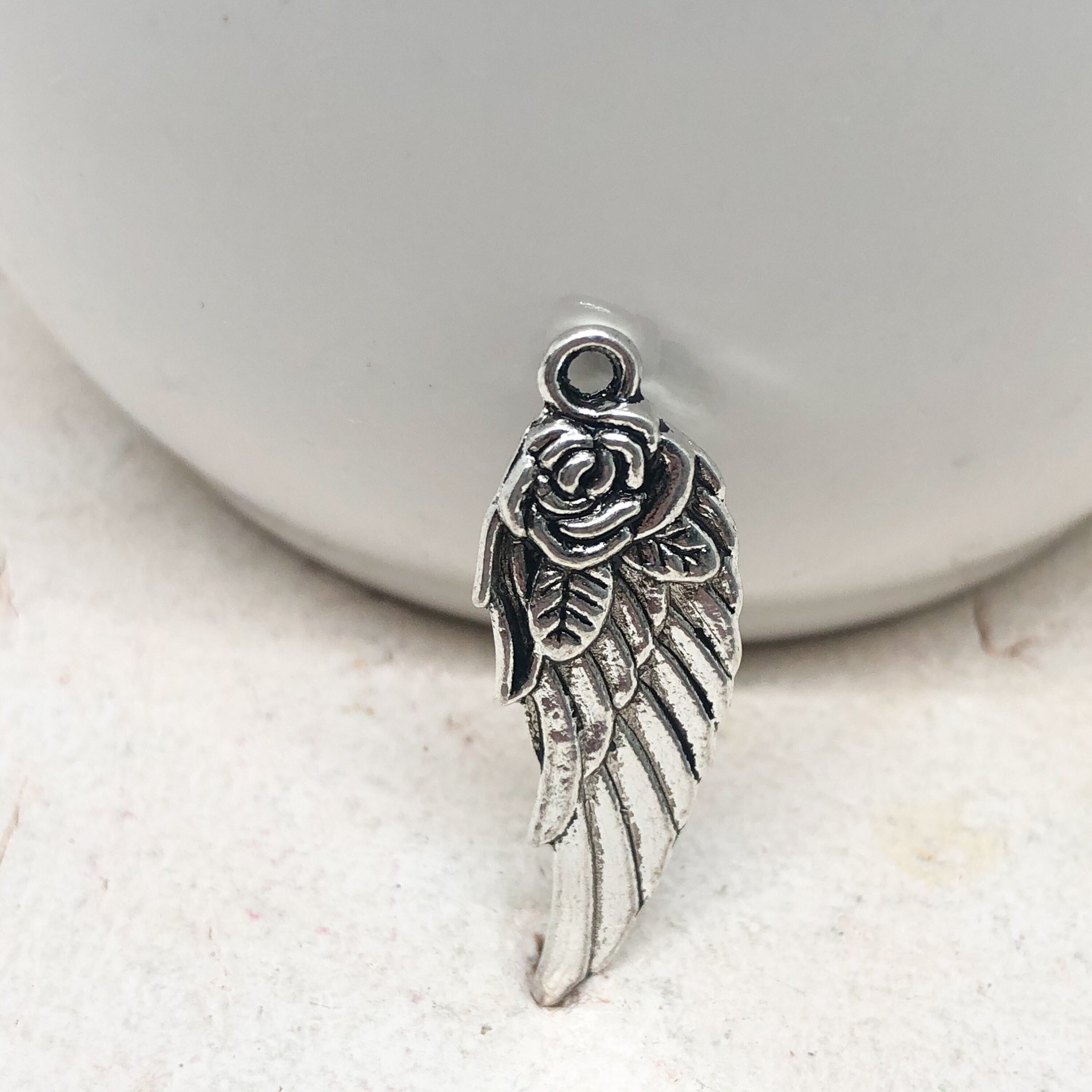 5 St. Flügel Anhänger, Engelsflügel Charms