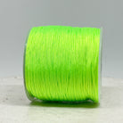 Macrameeband Neongrün