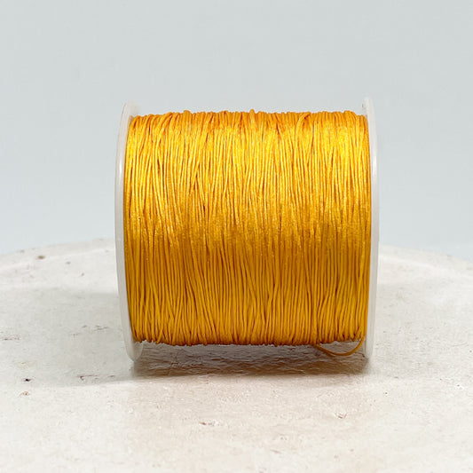 Macraméband Gelb  0,5mm