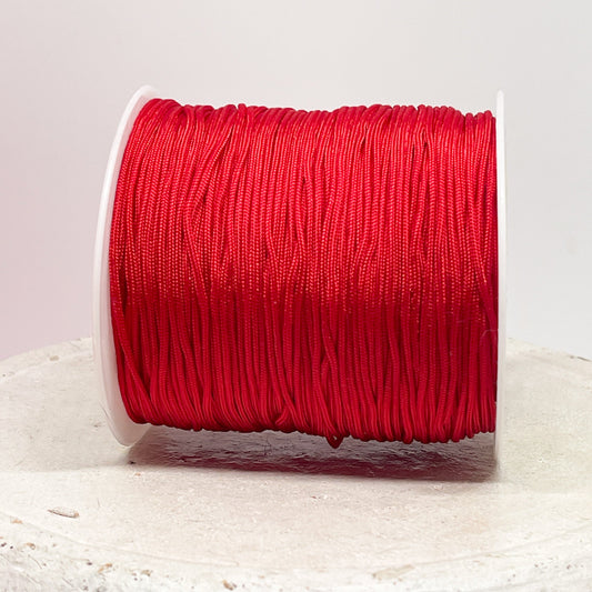 Macraméband 10m 1,5mm Rot