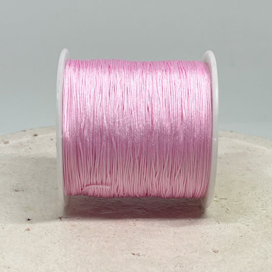 Macraméband 10m 0,5mm Hellrosa