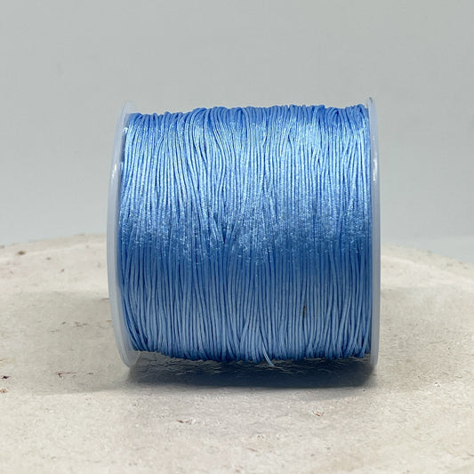 Macraméband 10m 0,5mm Hellblau